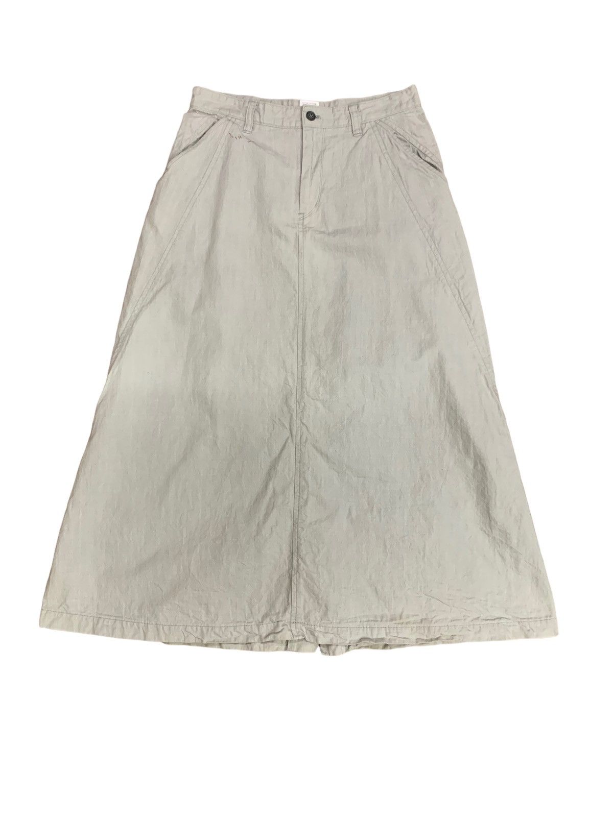 image of Plantation Issey Miyake Mini Skirt in White, Women's (Size 29)