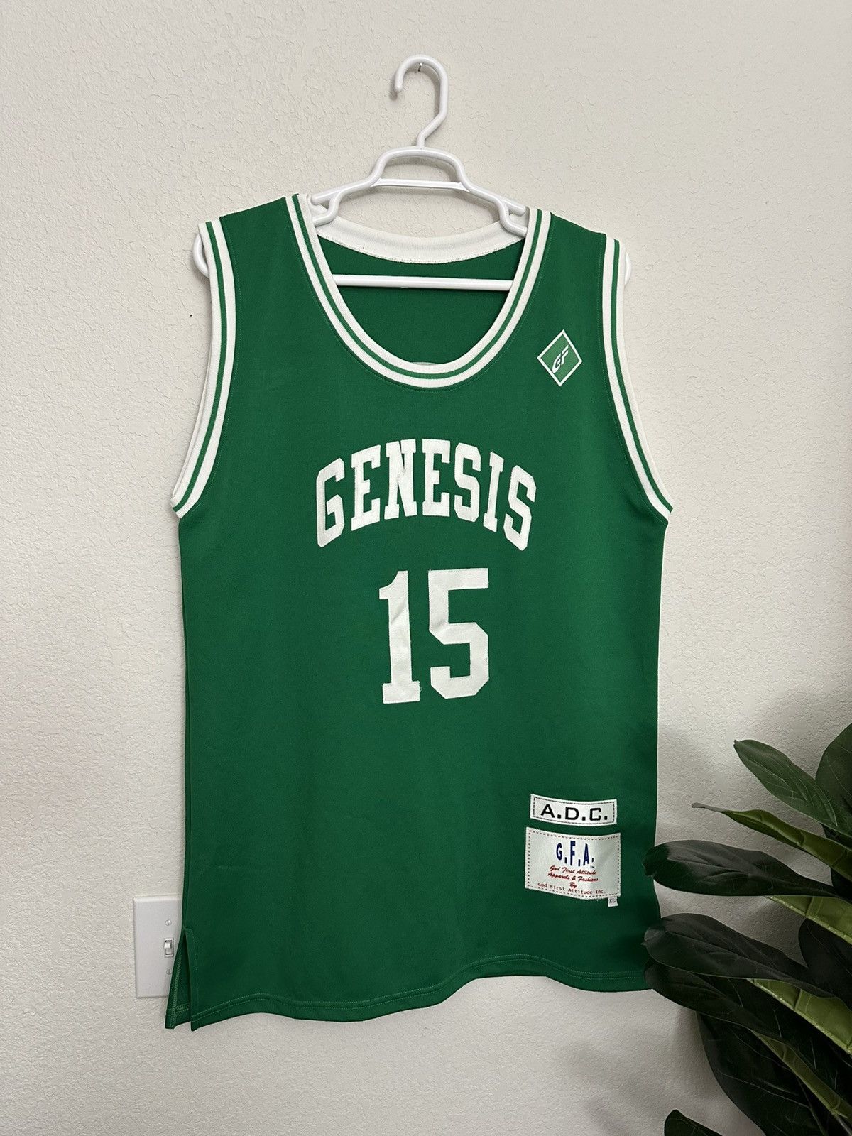 Vintage God First Attitude Apparels & Fashions Basketball Jersey Size US XL / EU 56 / 4 - 2 Thumbnail
