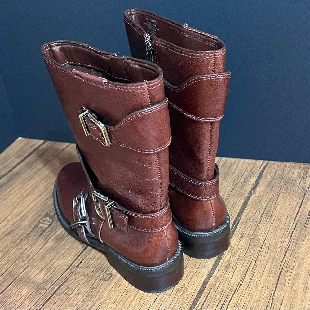 Vince Camuto Vince Camuto Alicenta Mid Calf Leather Boots Women’s Size 7 Size US 7 / IT 37 - 9 Thumbnail