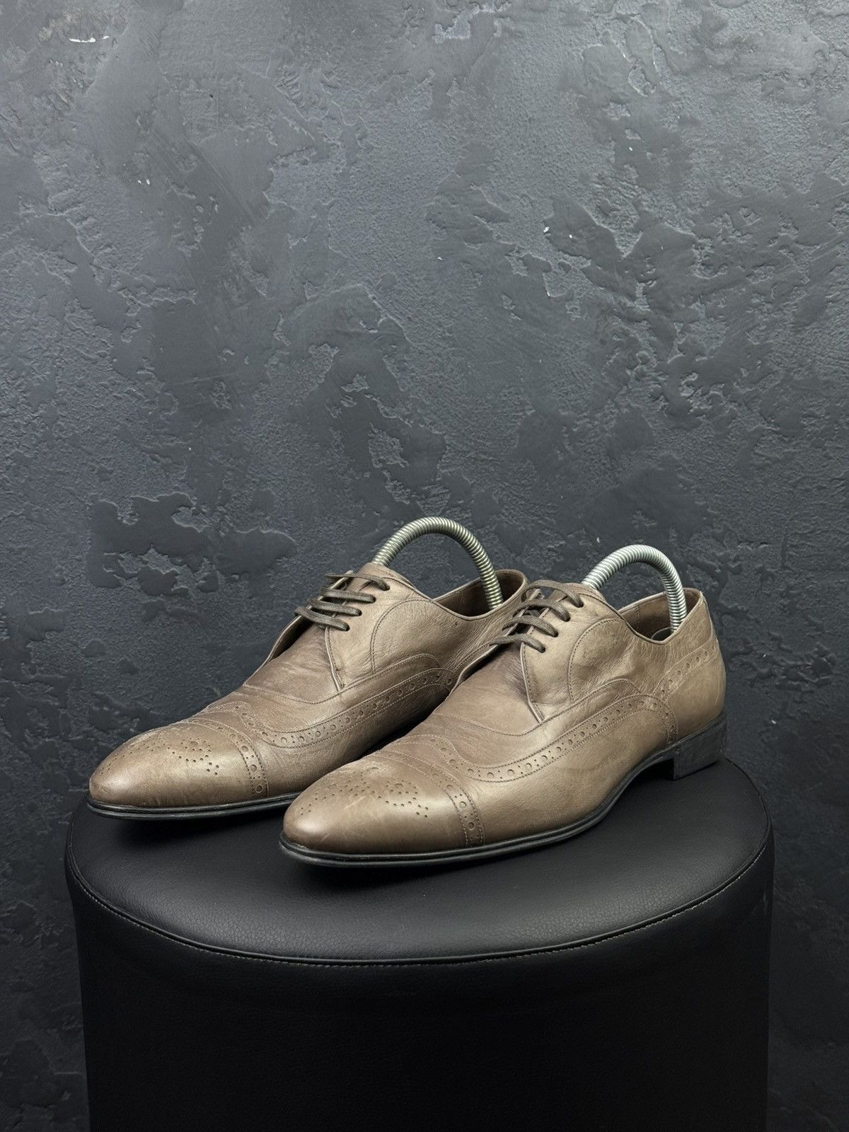 DOLCE & GABBANA Leather Derby Shoes Size 6