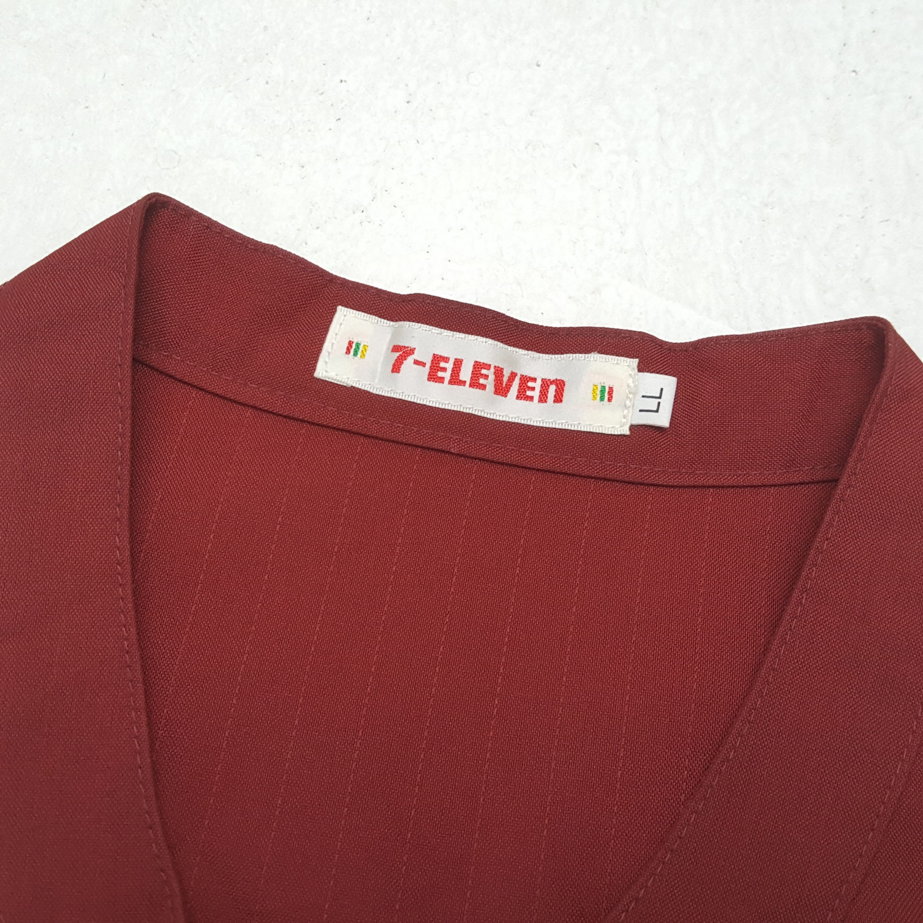 Japanese Brand × Vintage 7-ELEVEN Japanese Workwear Uniform Jacket C276N76 Size US L / EU 52-54 / 3 - 4 Thumbnail