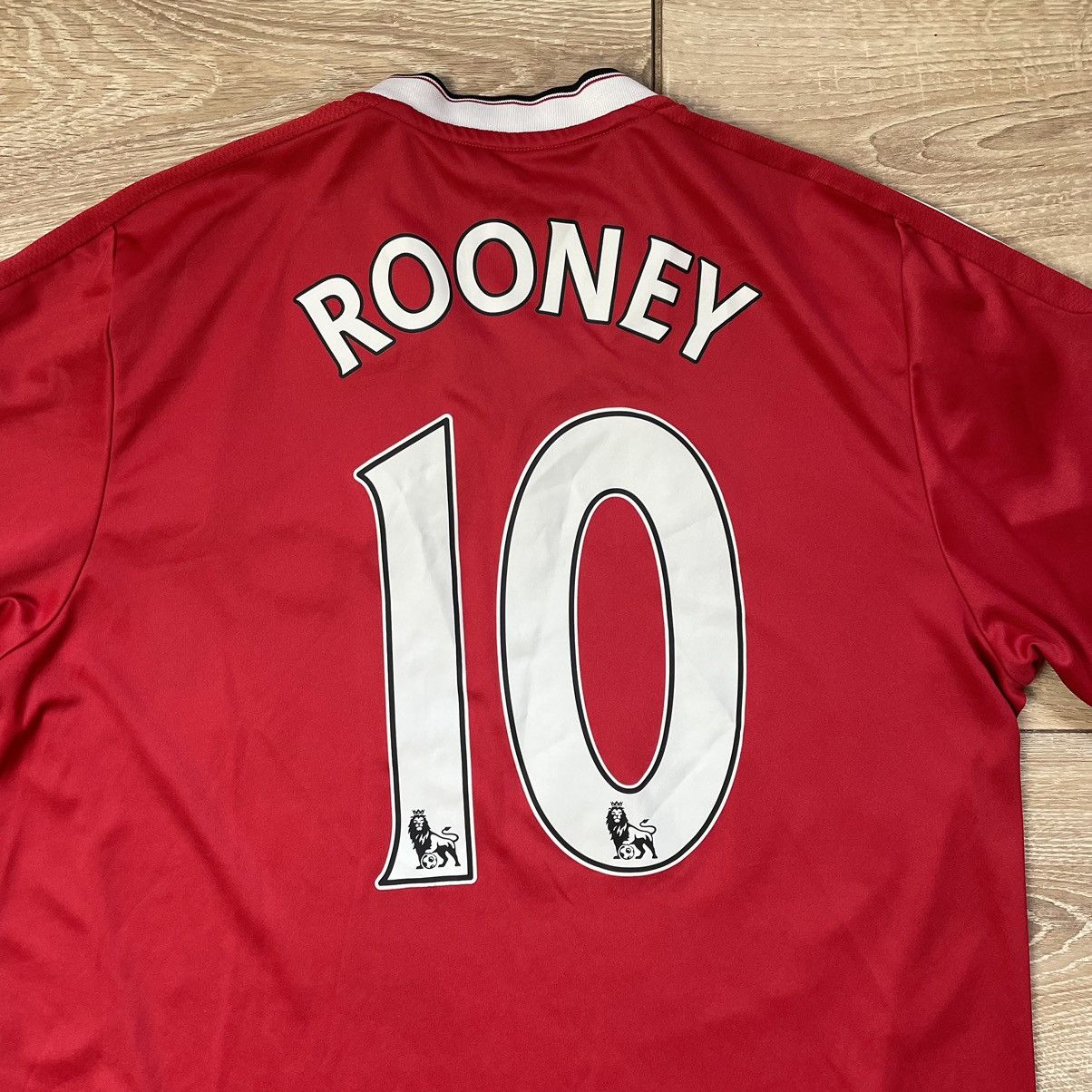 Adidas Rooney Manchester United Jersey Adidas Home Kit Shirt Mens M Size US M / EU 48-50 / 2 - 13 Thumbnail