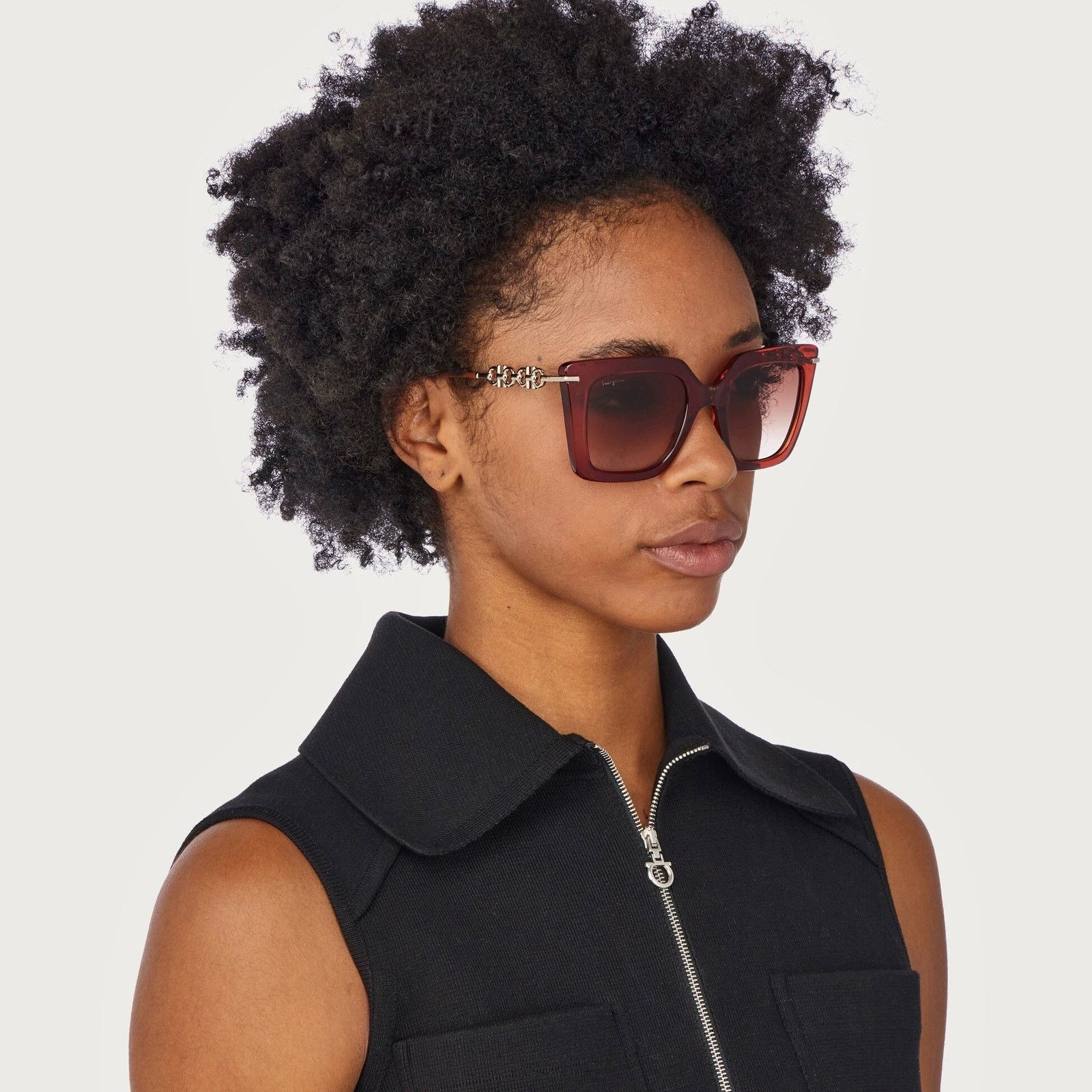 Salvatore Ferragamo New! SALVATORE FERRAGAMO Sunglasses SF1041S 232 Authentic Size ONE SIZE - 2 Thumbnail