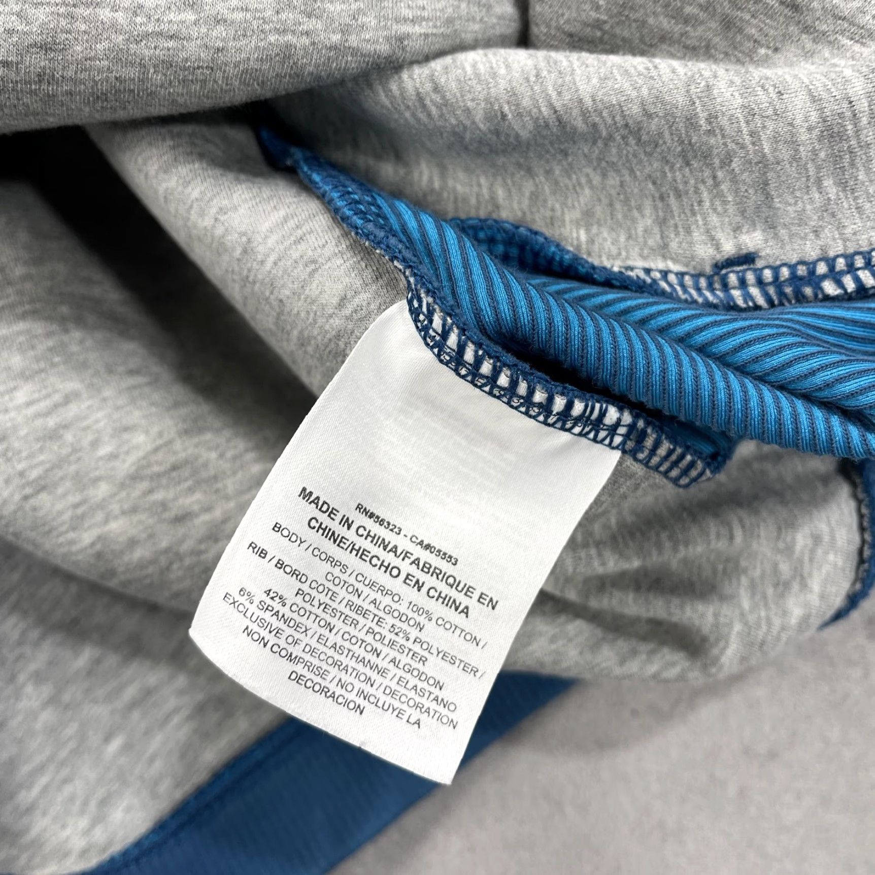Nike Nike RF Jacket Mens L Blue Full Zip Cotton Sports Athleisure Logo 90s? Size US L / EU 52-54 / 3 - 6 Thumbnail