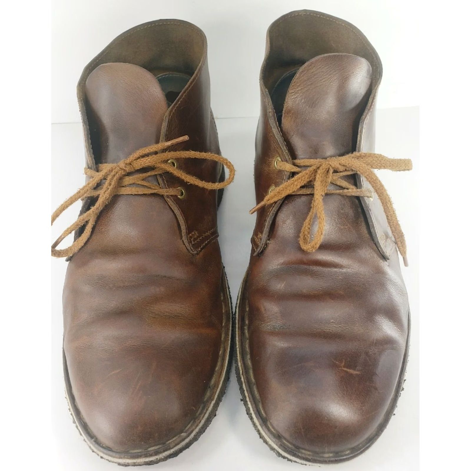 Clarks Clarks Desert Boot Men's Size 9.5 Beeswax Brown Leather Lace-up Comfy Size US 9 / EU 42 - 3 Thumbnail