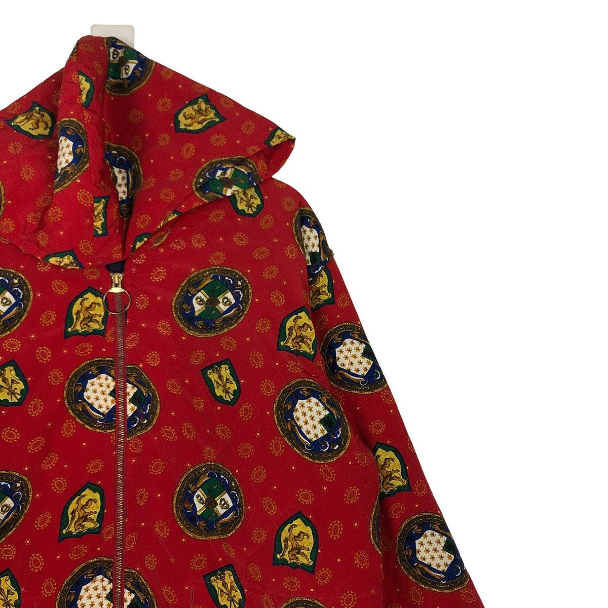 Japanese Brand 🔥VINTAGE CLASSIC JACKET FULL PRINT NOASISTER ISSEY MIYAKE Size L / US 10 / IT 46 - 4 Thumbnail