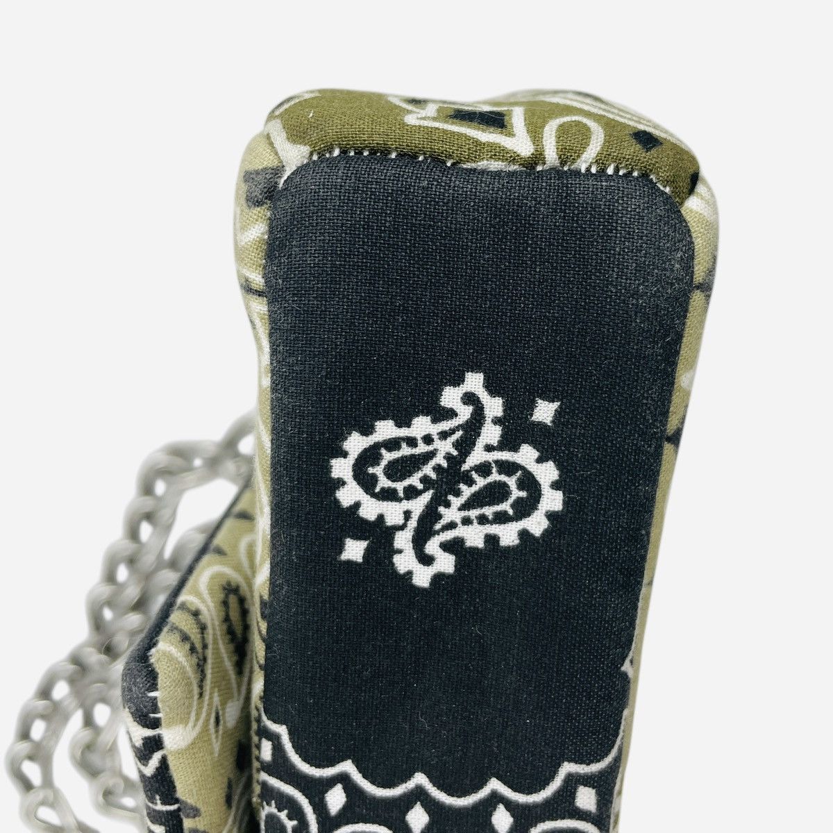 Other 2020 Ltd Ed Palyce Savage LA Sage/ Olive Green Bandana Purse Size ONE SIZE - 11 Thumbnail