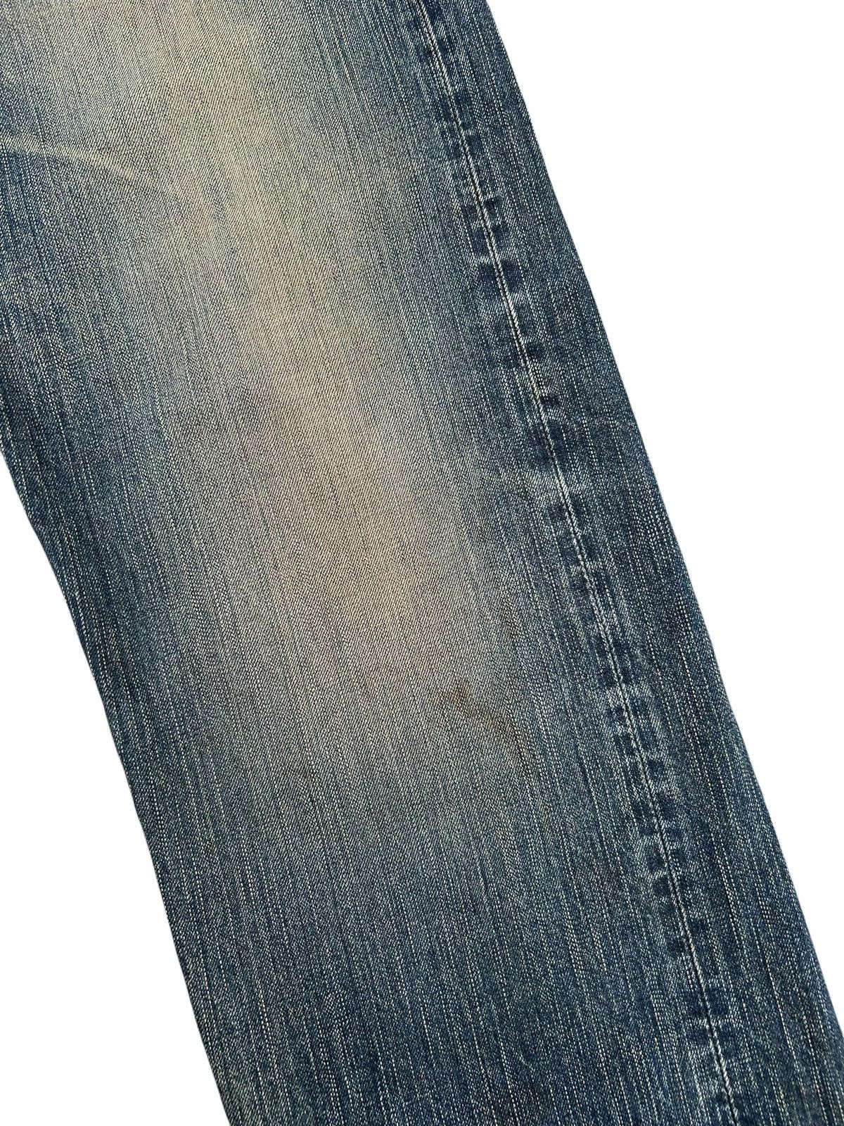 Kapital Vintage Edwin 505ZX Selvedge Distressed Denim Jeans Size US 38 / EU 54 - 10 Thumbnail
