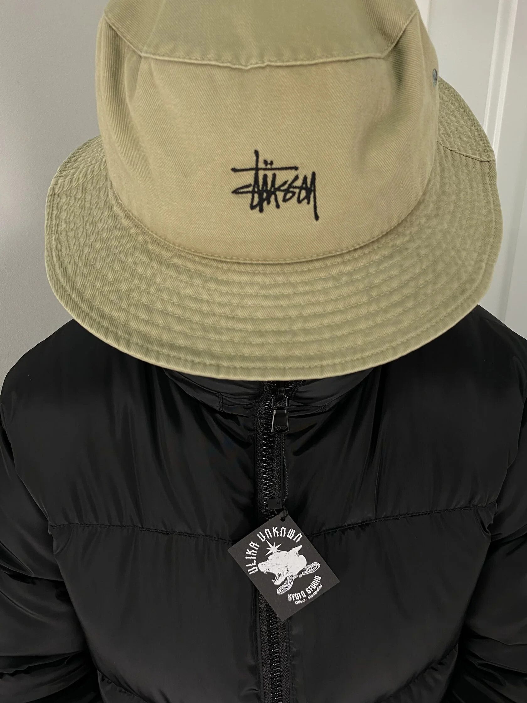 Other Streetwear puffer jacket down black printed ulika y2k Size US XL / EU 56 / 4 - 4 Thumbnail