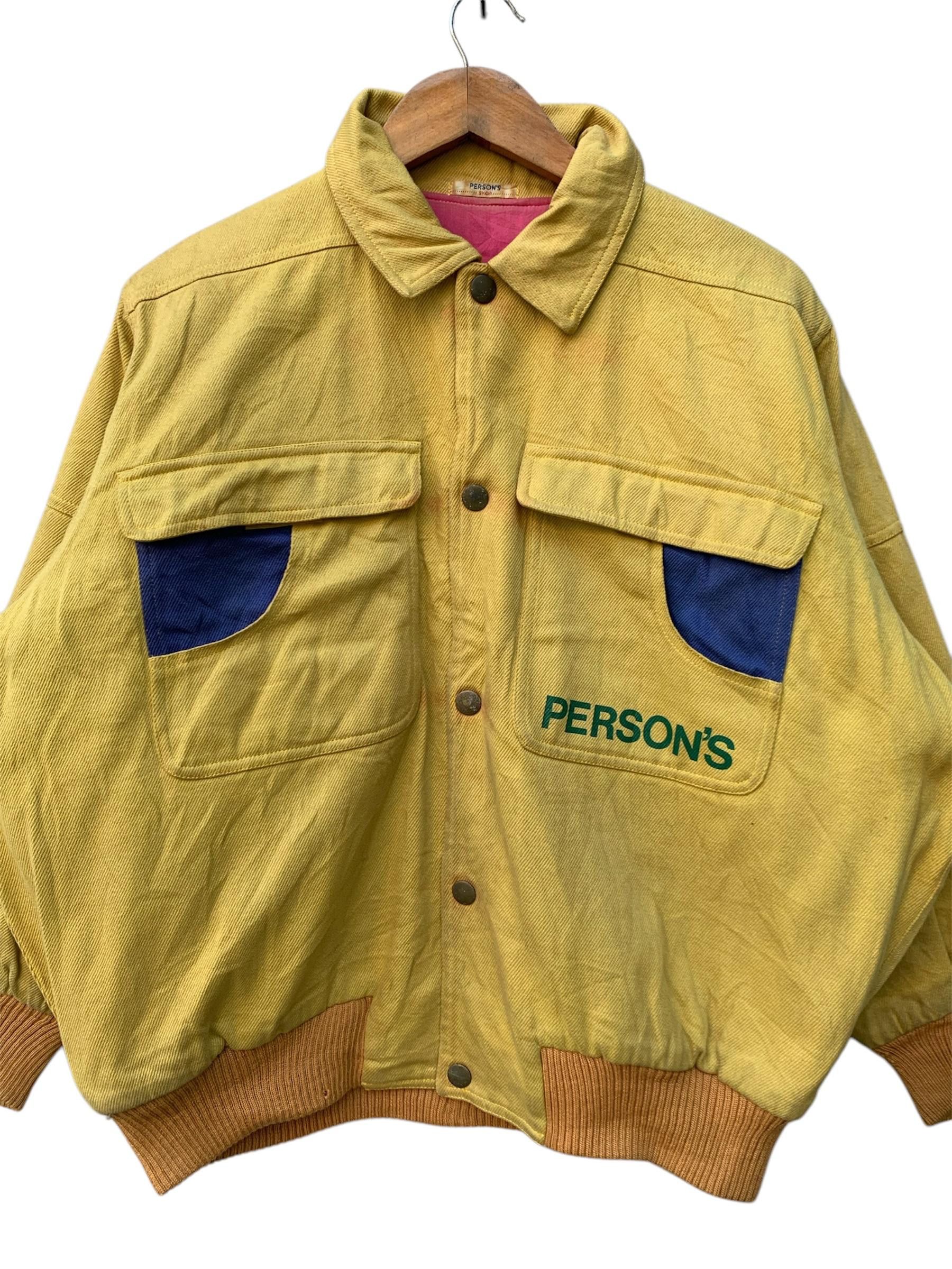 PERSON'S Rare Vtg Person's Bomber Jacket Size US XL / EU 56 / 4 - 7 Thumbnail