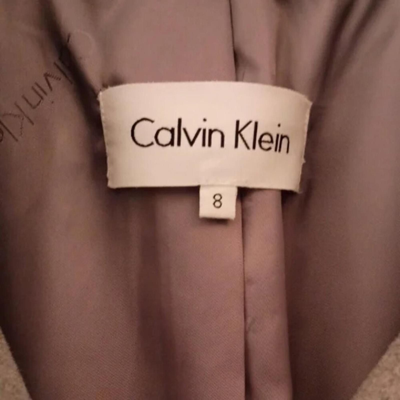 Calvin Klein Calvin Klein Women's Gray Trench Coat Size M / US 6-8 / IT 42-44 - 2 Thumbnail