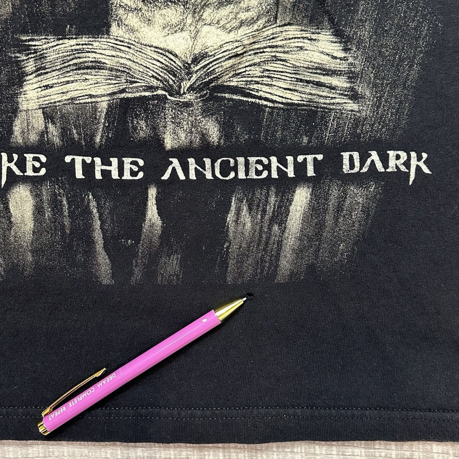 Anvil Withered Black Metal Magic North American Tour 2008 Band Tee Size US M / EU 48-50 / 2 - 4 Thumbnail