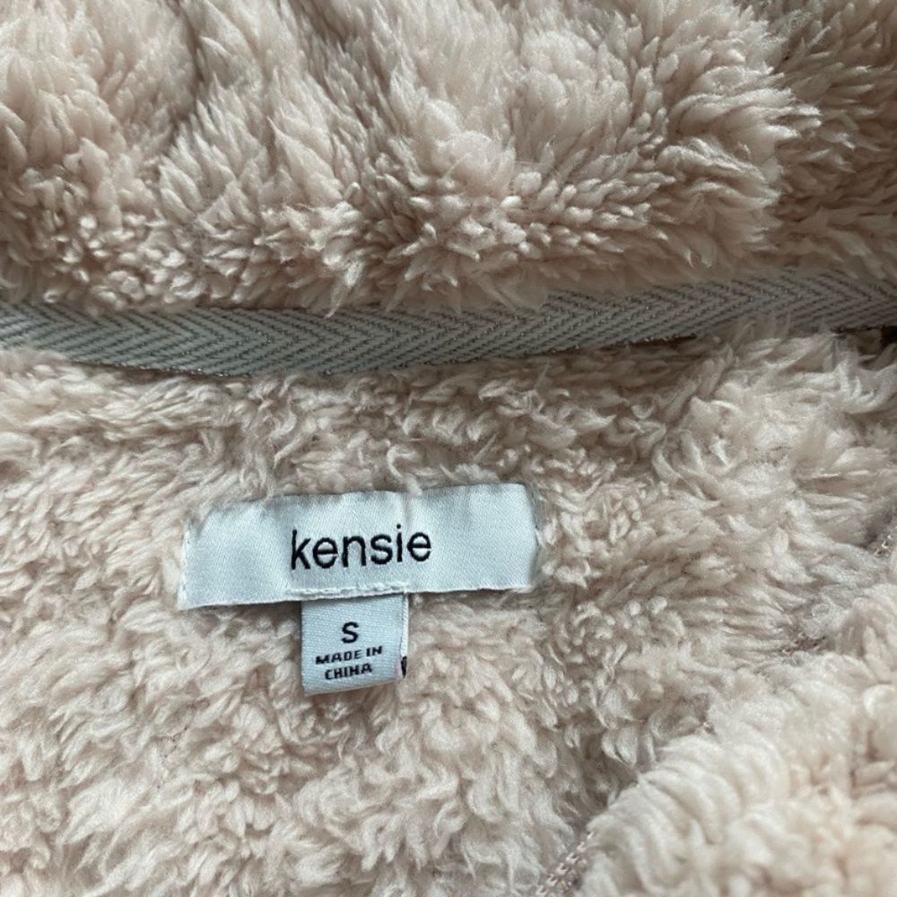 Other Kensie Women’s Sherpa Pullover Size S Fuzzy Half Zip High Co Size S / US 4 / IT 40 - 4 Thumbnail