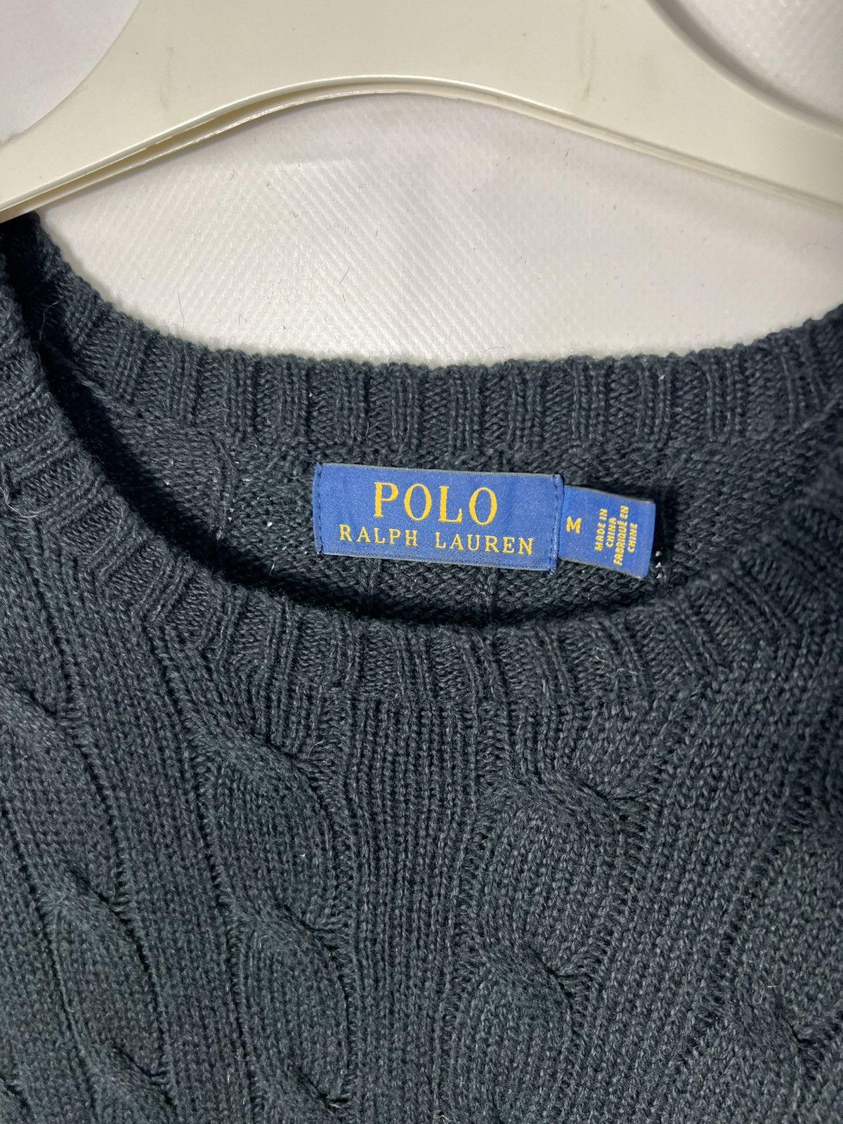 Polo Ralph Lauren Vintage streetwear hype Polo Ralph Lauren Cable Knit Sweater Size US M / EU 48-50 / 2 - 3 Thumbnail
