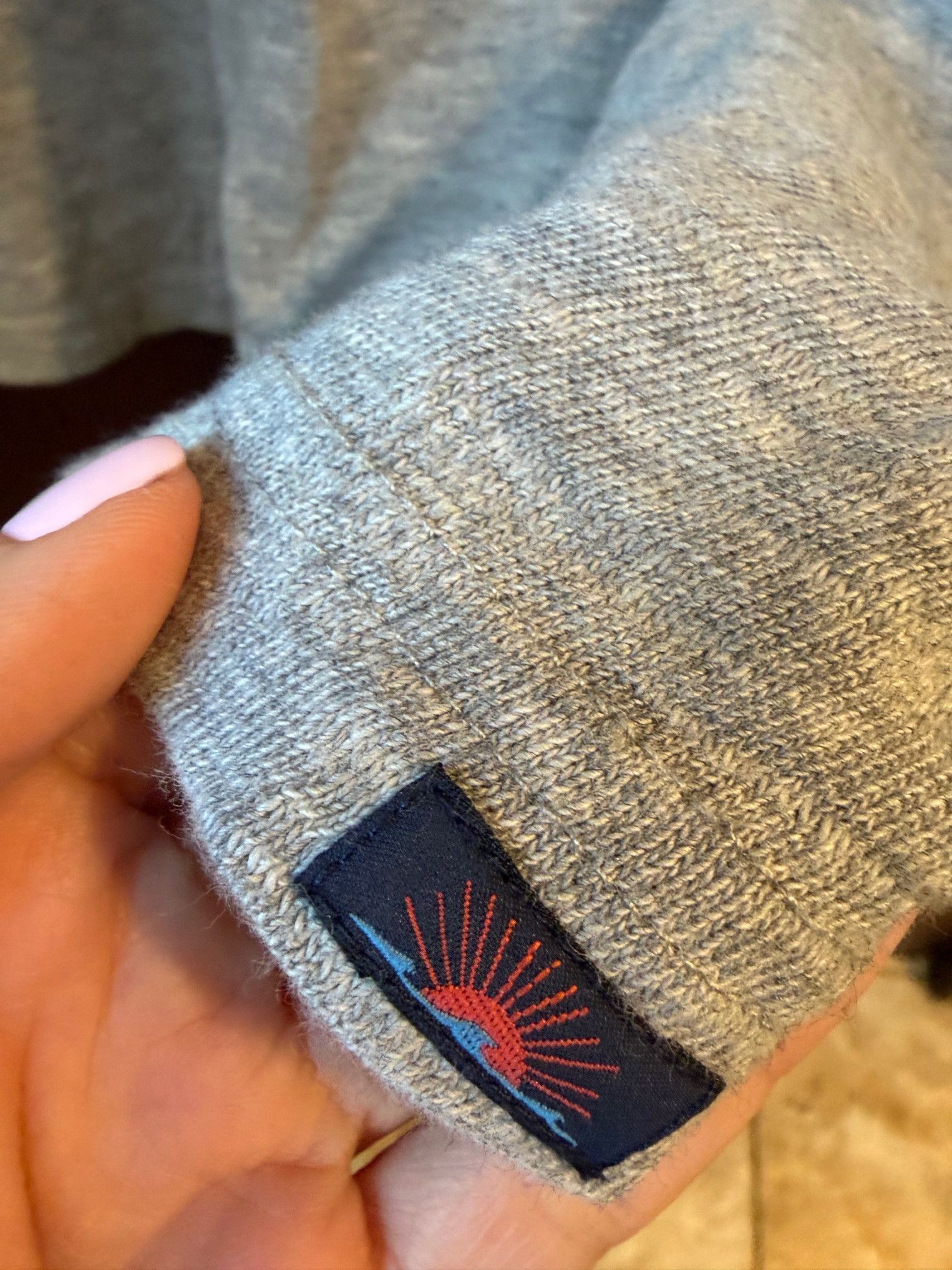 Faherty Faherty Sweater Mens Gray Cotton Blend Crewneck Size XL Size US XL / EU 56 / 4 - 5 Thumbnail
