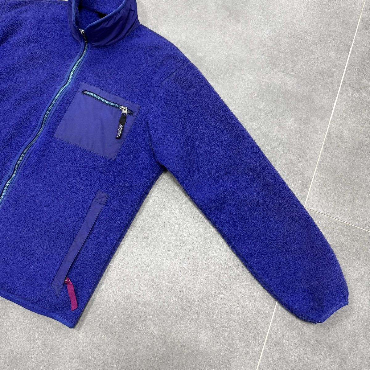 Patagonia × Vintage Vintage Patagonia Nylon Pocket Full Zip Fleece Jacket 90s Size US M / EU 48-50 / 2 - 9 Thumbnail