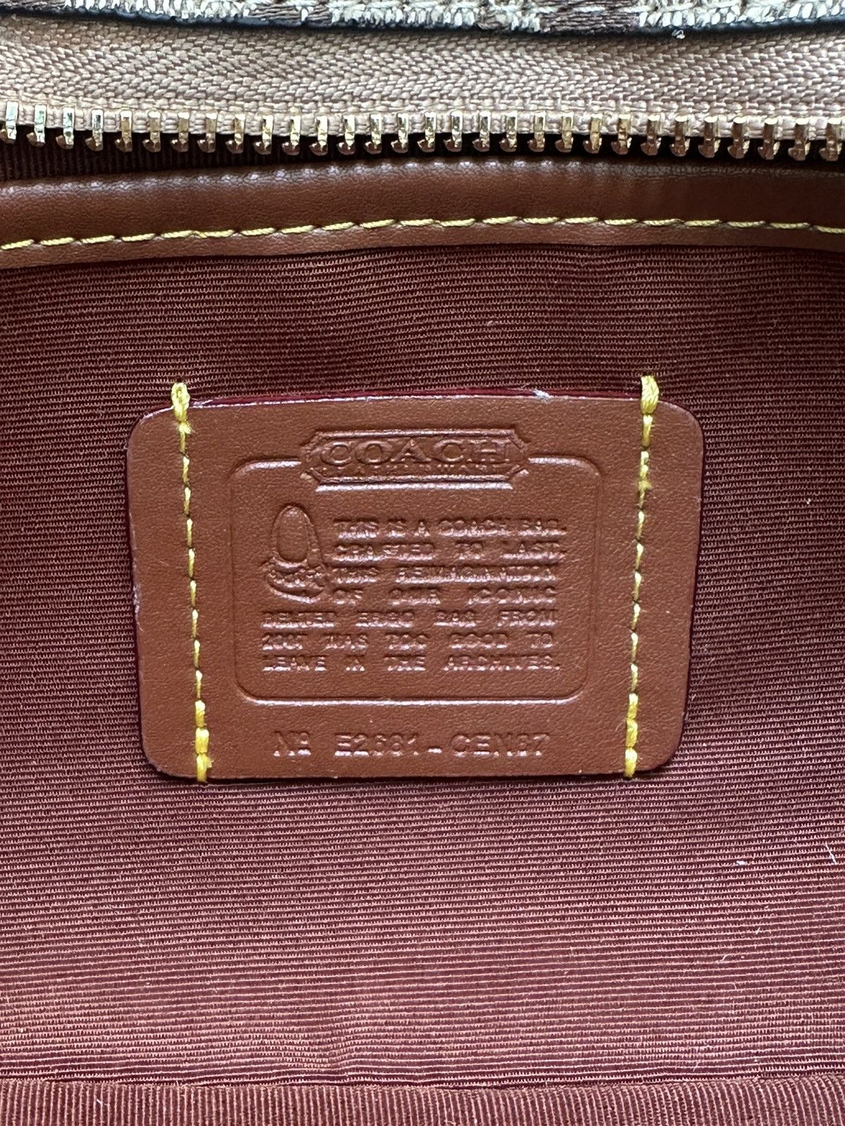 Coach Coach Belted Ergo Shoulder Bag 26 Size ONE SIZE - 9 Thumbnail