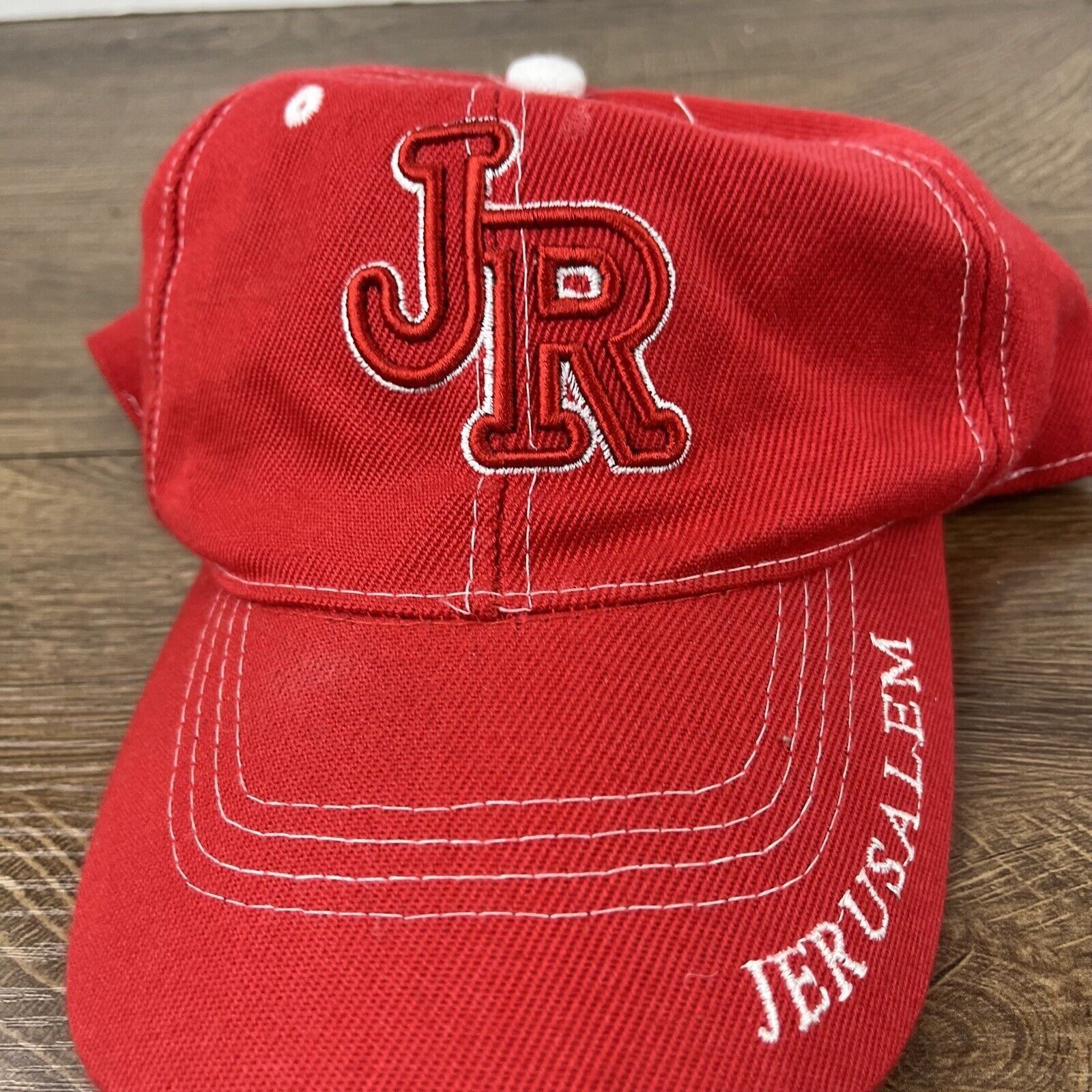 Other Jerusalem Hat Jerusalem Cap Hat Red Hat Adjustable Hat Red A Size ONE SIZE - 7 Thumbnail