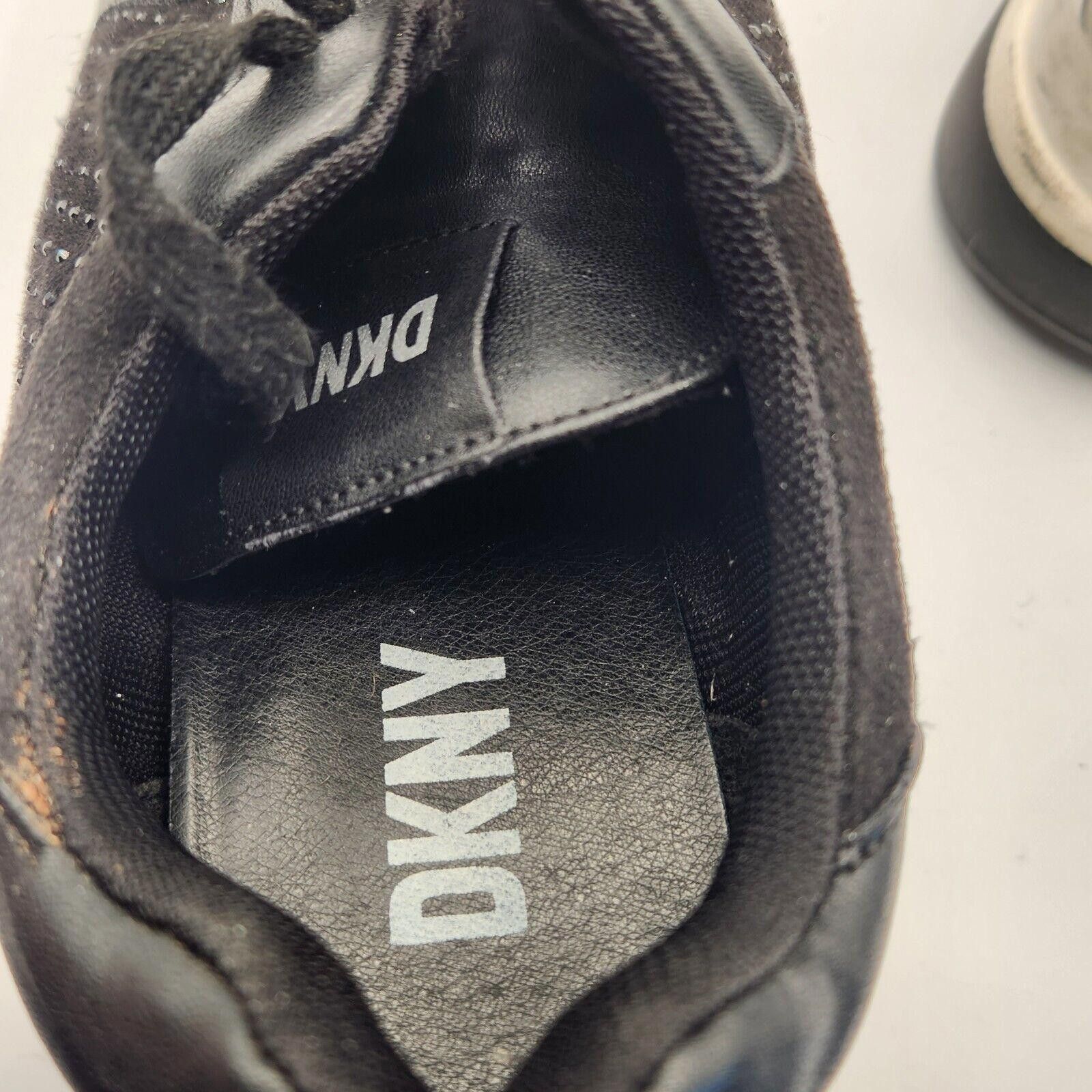 DKNY DKNY Womens Wedge Sneaker Trainers Size 11 Black Size US 11 / IT 41 - 9 Thumbnail