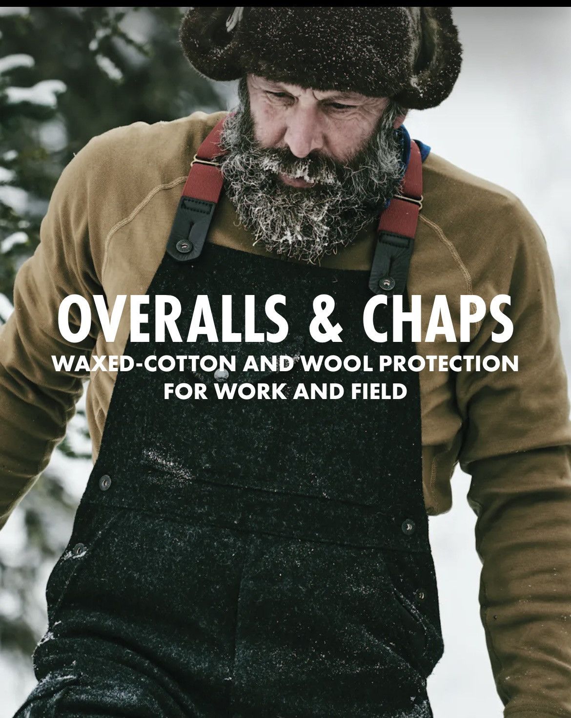 image of Steals Filson Mackinaw Bibs Style 88 Overalls in Charcoal Black, Men's (Size 30)
