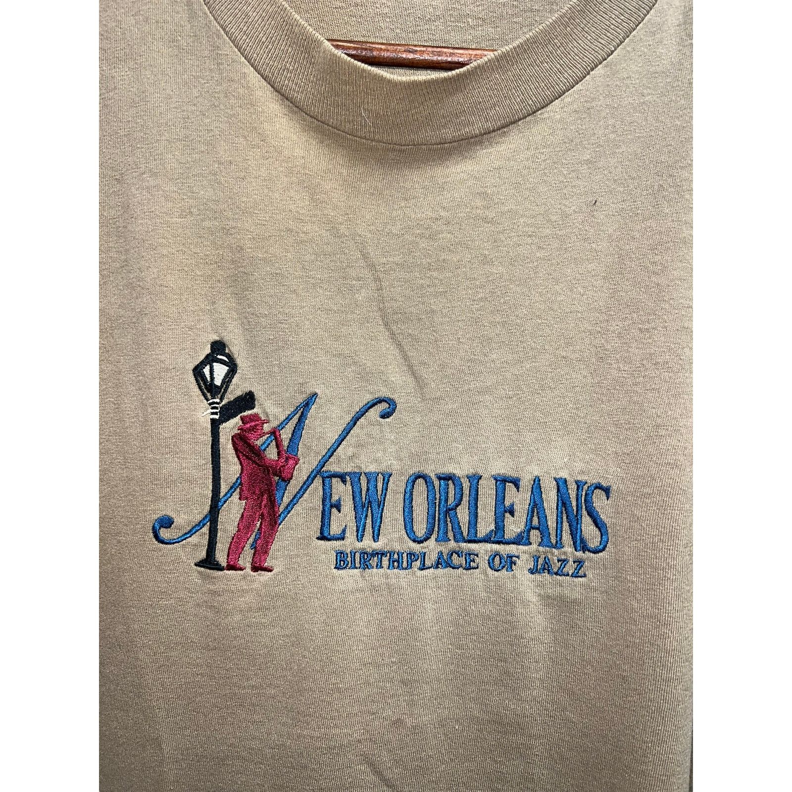 Vintage Vintage New Orleans Jazz Shirt Birthplace Music Tee 90s XL Size US XL / EU 56 / 4 - 2 Thumbnail