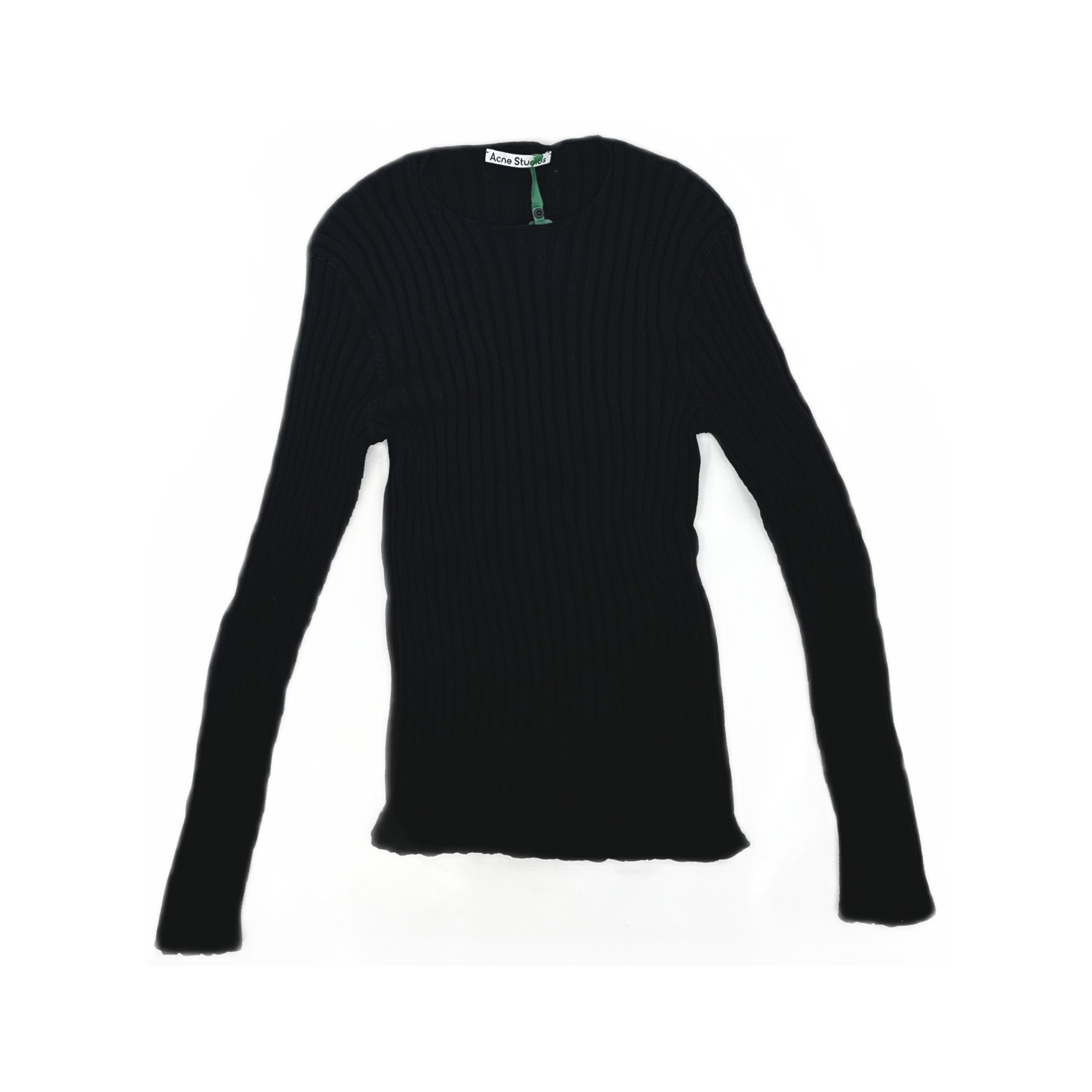 Acne Studios Acne Studios Ribbed Knit Sweater Size S Size S / US 4 / IT 40 - 1 Thumbnail