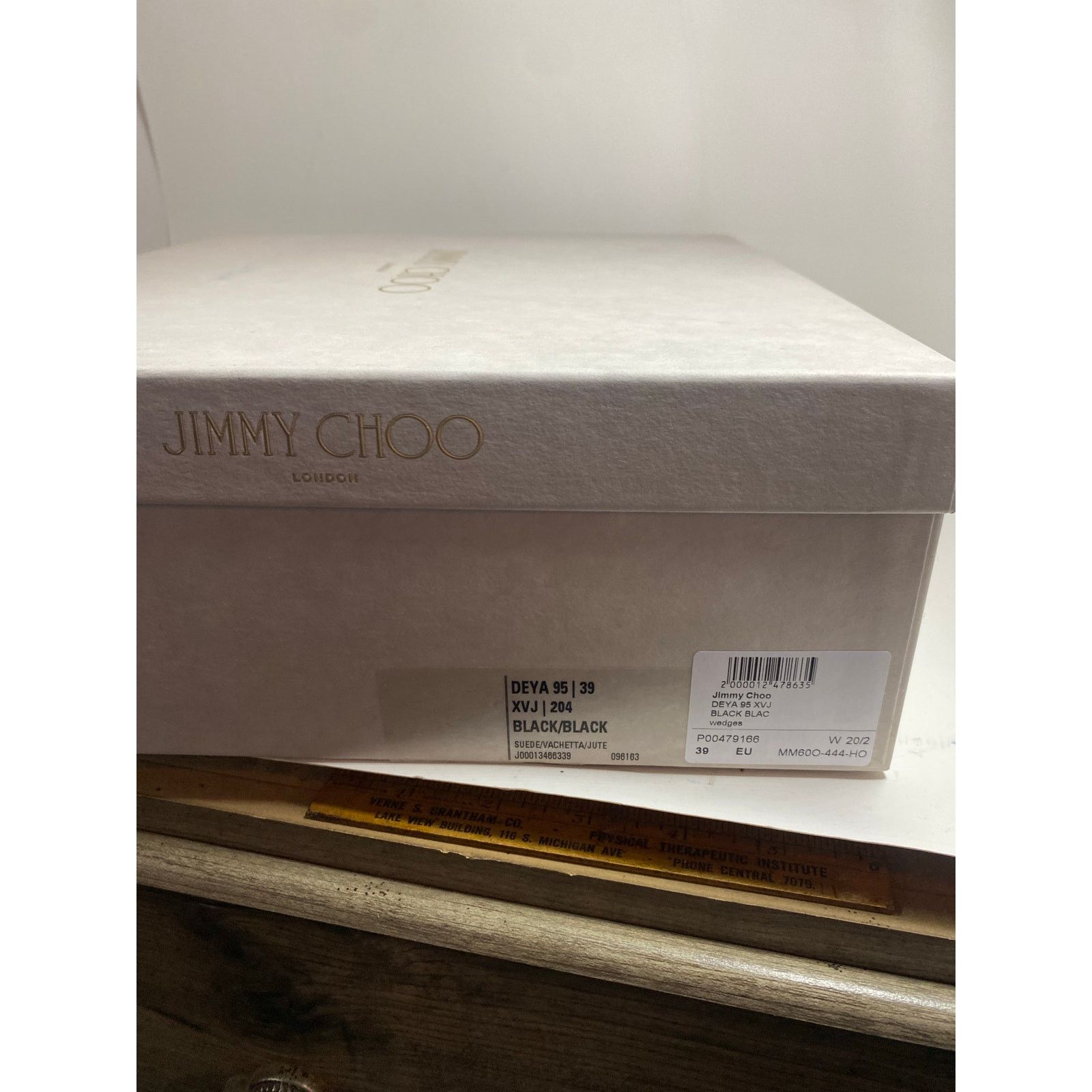 Jimmy Choo Jimmy Choo Deya 95 Suede Espadrille Wedges W8.5 Size US 8.5 / IT 38.5 - 8 Thumbnail