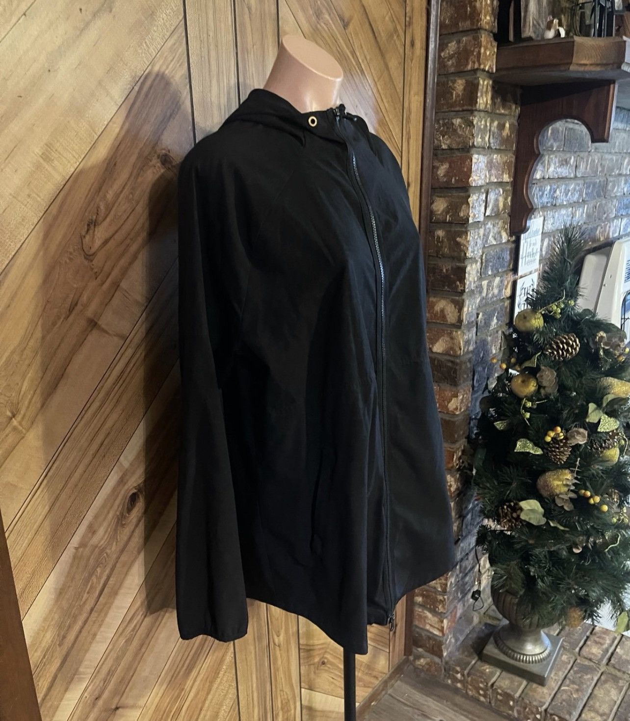 Adidas Adidas Men’s XL Black And Gray Full Zip Hooded Windbreaker Size US XL / EU 56 / 4 - 3 Thumbnail