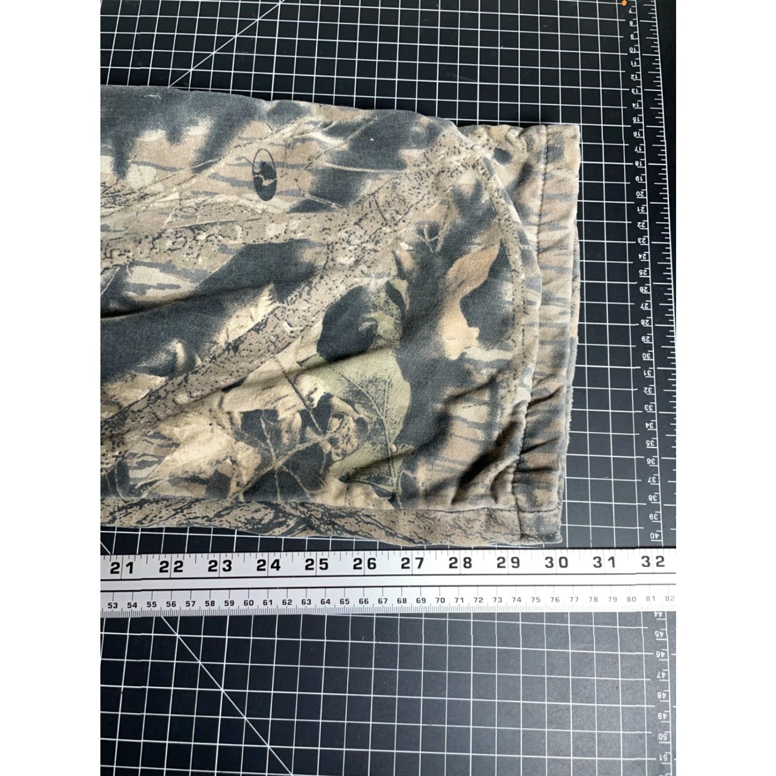 Vintage VINTAGE ScentBlock Cargo Pants Men 36 x 30 Camouflage USA Made Adjustable Green Mossy Oak Breakup 90s Army Outdoor Pants Mens Size US 36 / EU 52 - 6 Thumbnail