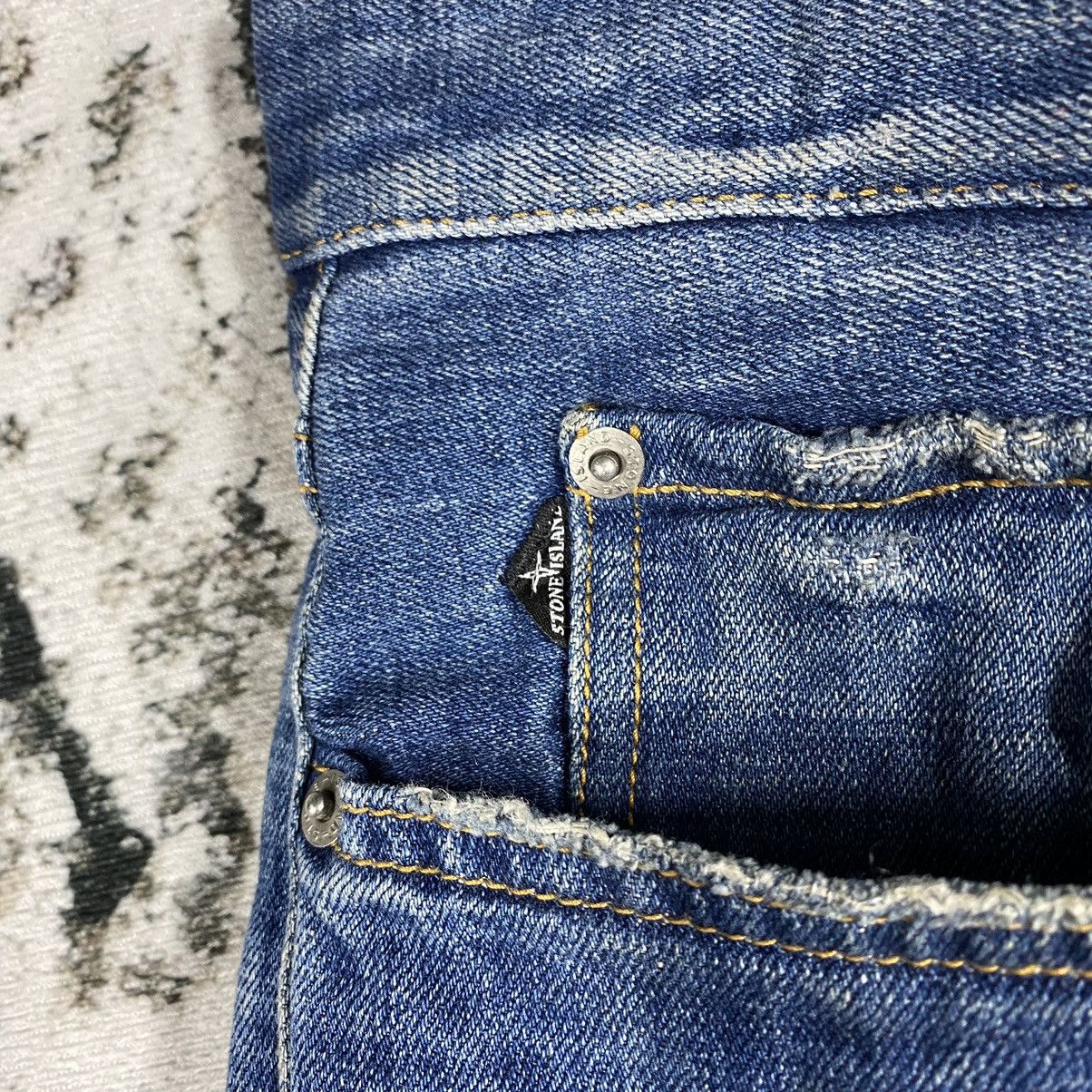 Vintage STONE ISLAND MASSIMO OSTI 🦍 VINTAGE JEANS PANTS BAGGY 00s Size US 34 / EU 50 - 8 Thumbnail