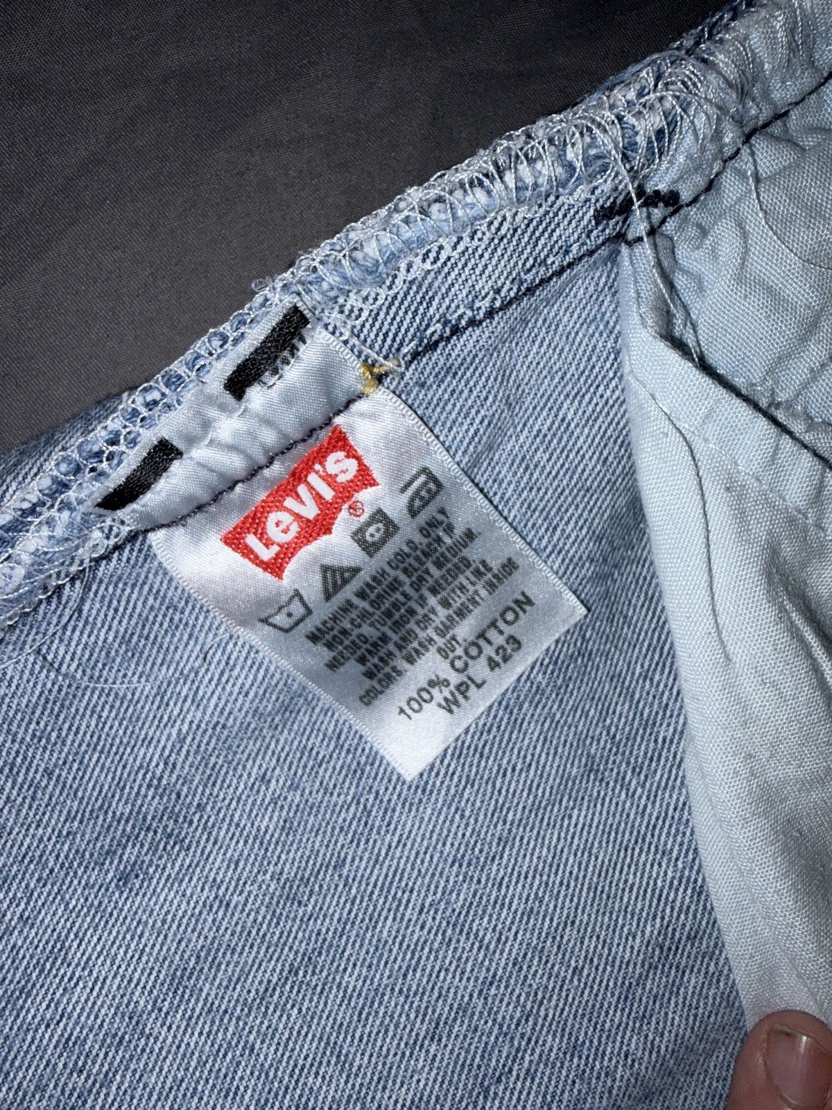 Levi's levis 501 blue jeans Size US 36 / EU 52 - 6 Thumbnail