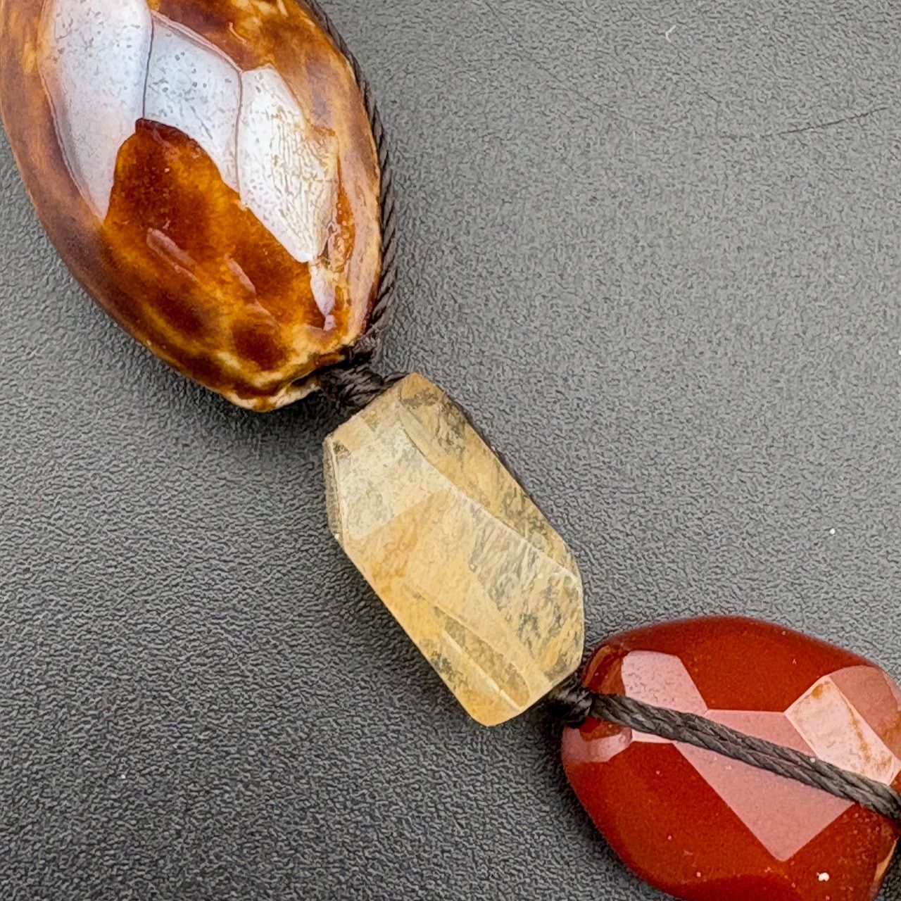 Other Silpada Sterling Silver Copper Red Agate HEATWAVE Necklace Size ONE SIZE - 9 Thumbnail