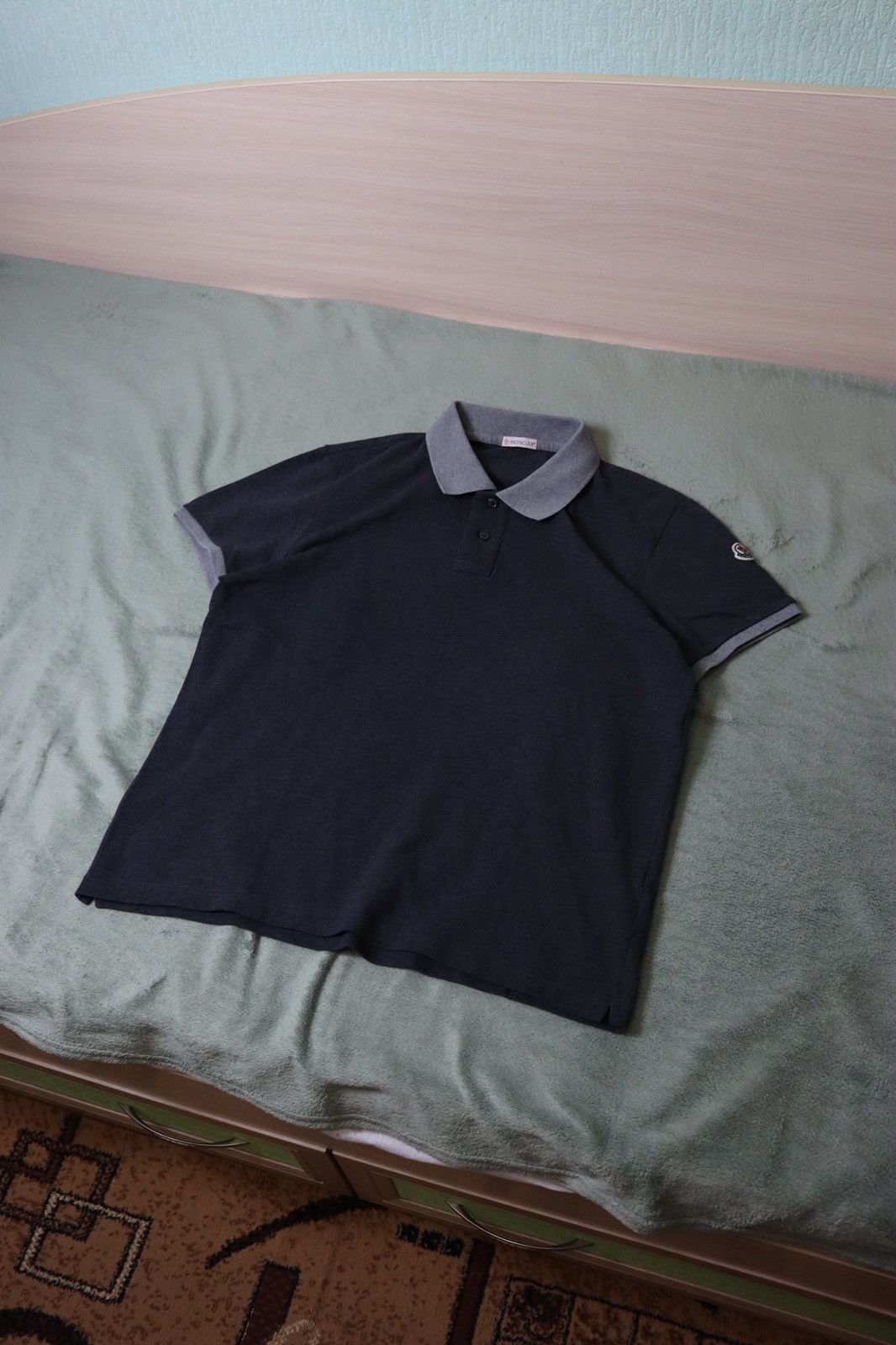 Moncler Moncler MAGLIA Polo High Quality Rare Authentic Piece Size L Size US L / EU 52-54 / 3 - 1 Thumbnail