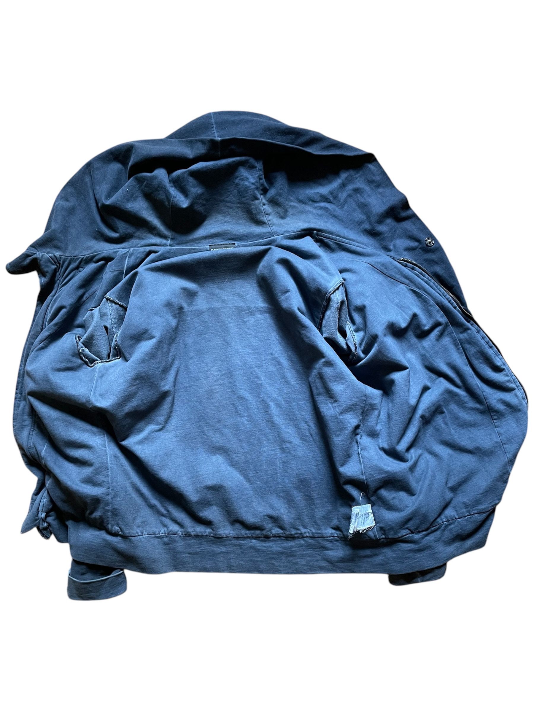 Giorgio Armani Giorgio Armani Asymmetric Wizard Zip Hoodie Size US L / EU 52-54 / 3 - 3 Thumbnail