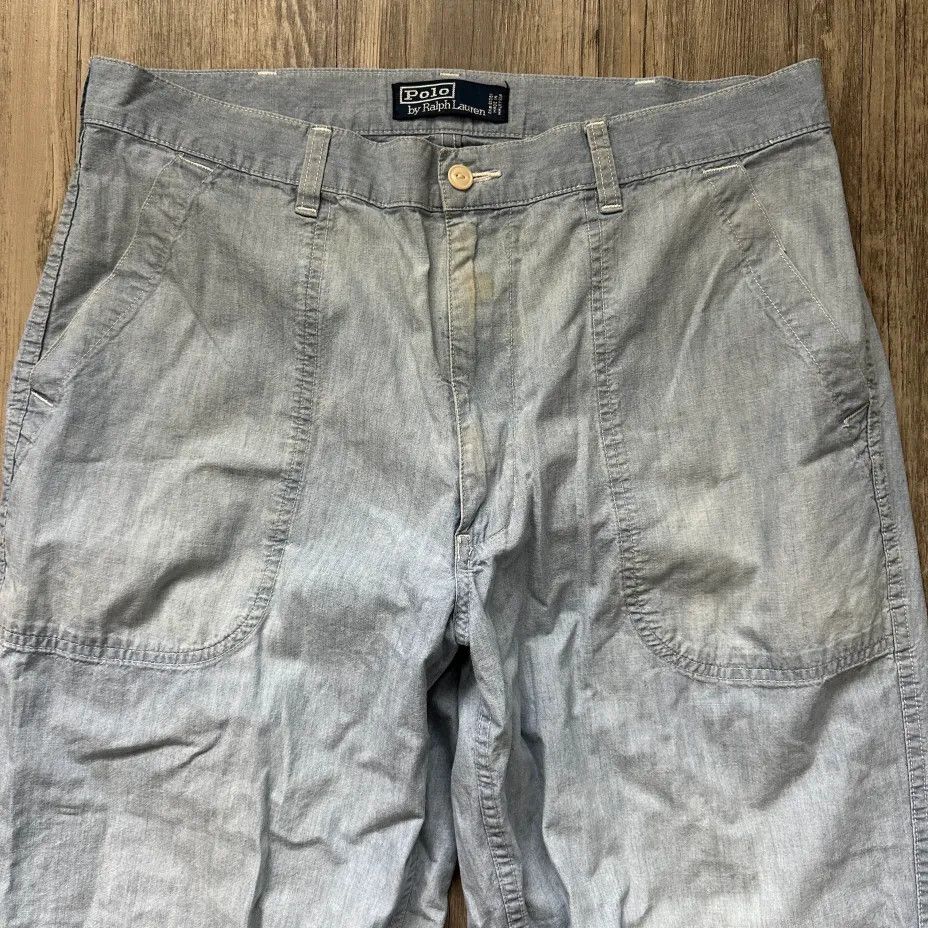 Polo Ralph Lauren Vintage Polo Ralph Lauren HBT Pants Size 34X32 Size US 34 / EU 50 - 2 Thumbnail