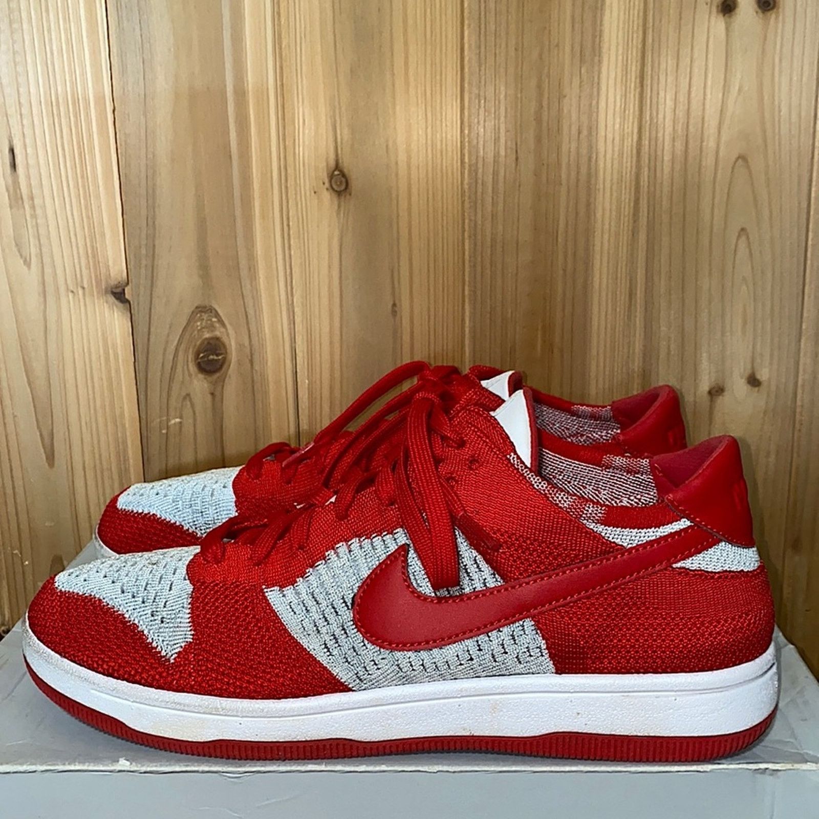 Nike Nike dunk low flyknit Size US 10.5 / EU 43-44 - 1 Thumbnail