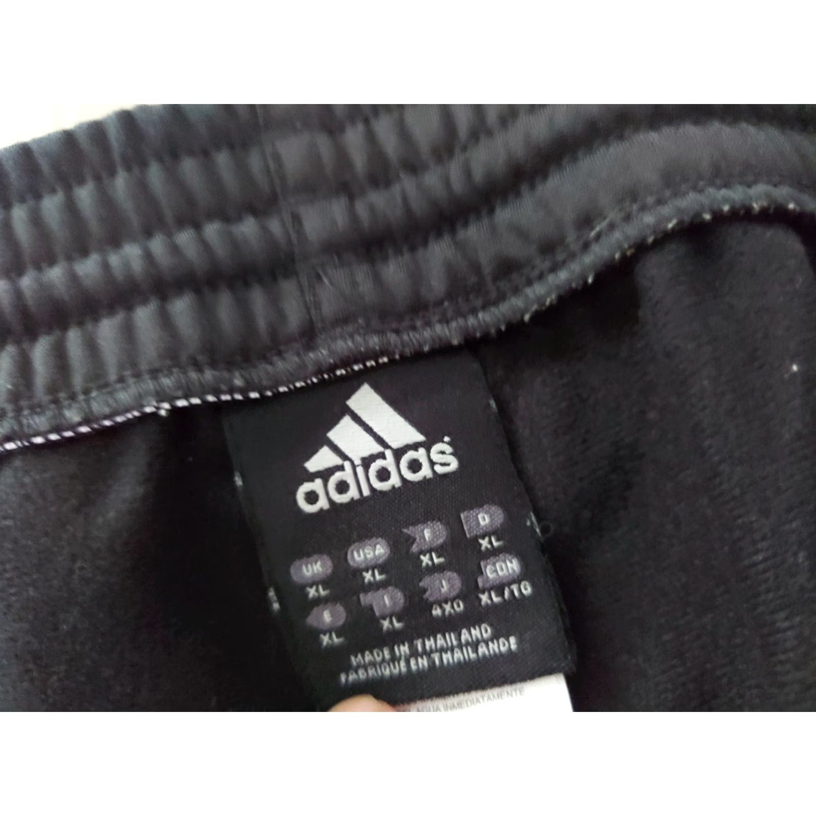 Adidas adidas Pants XL Black Athletic Jogger Mens Regular Size XL Jogger Black Athletic Size US 36 / EU 52 - 5 Thumbnail