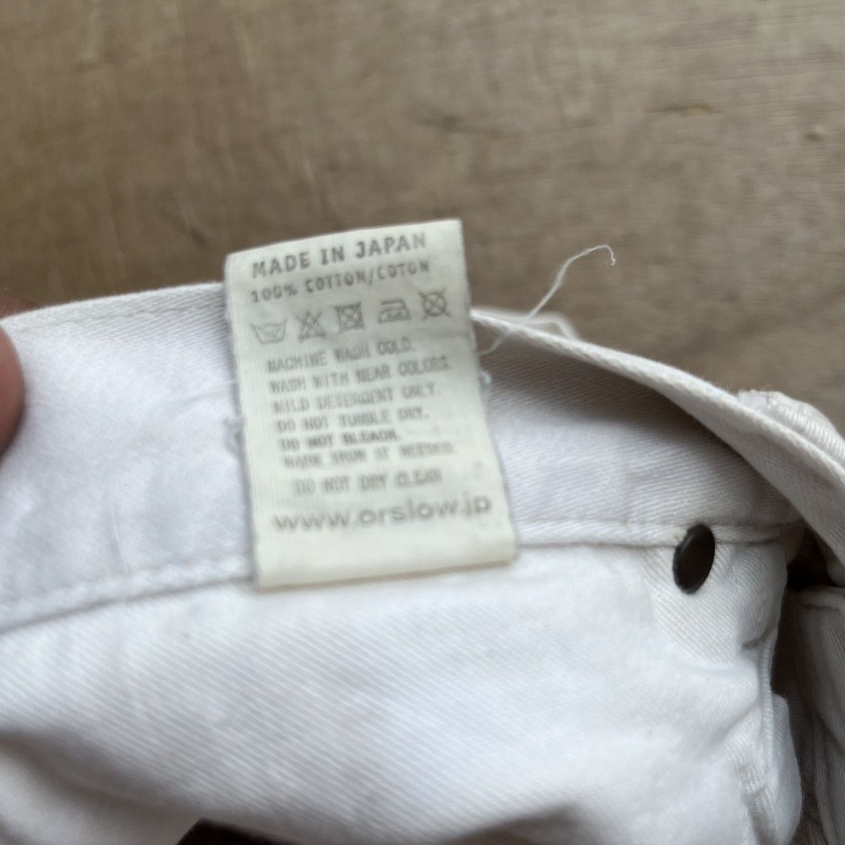 Japanese Brand × Junya Watanabe × Orslow ORSLOW BROKEN WHITE DENIM VINTAGE 00s Size US 30 / EU 46 - 4 Thumbnail