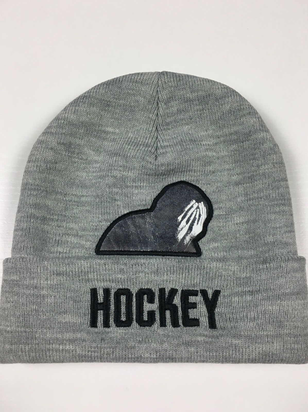 Hockey Skateboards beanie HOCKEY SKATEBOARDING God of Suffer hat cap winter y2k Size ONE SIZE - 2 Thumbnail