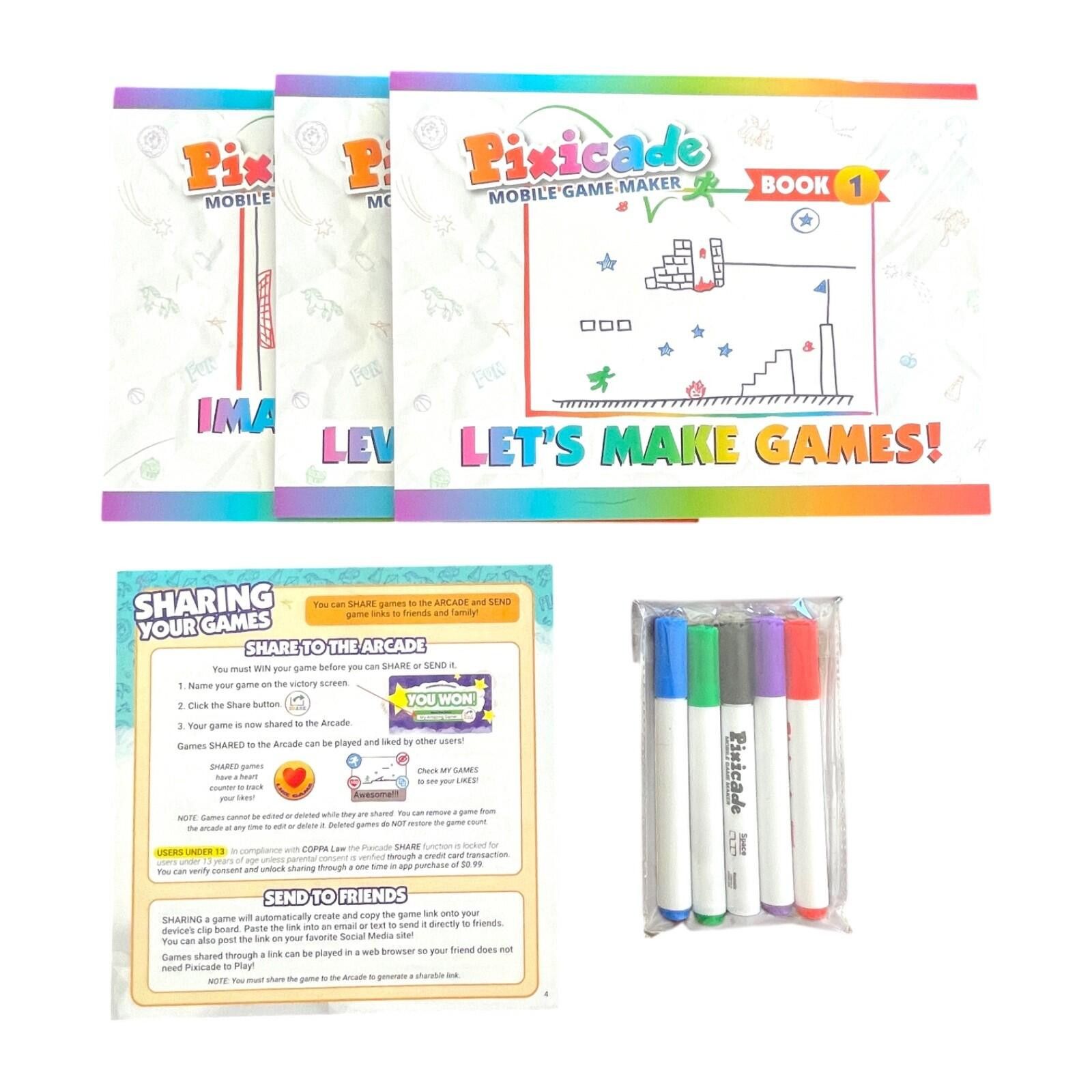 Other Pixicade Mobile Game Maker Complete STEM Art Toy Set CLEAN Size ONE SIZE - 6 Thumbnail