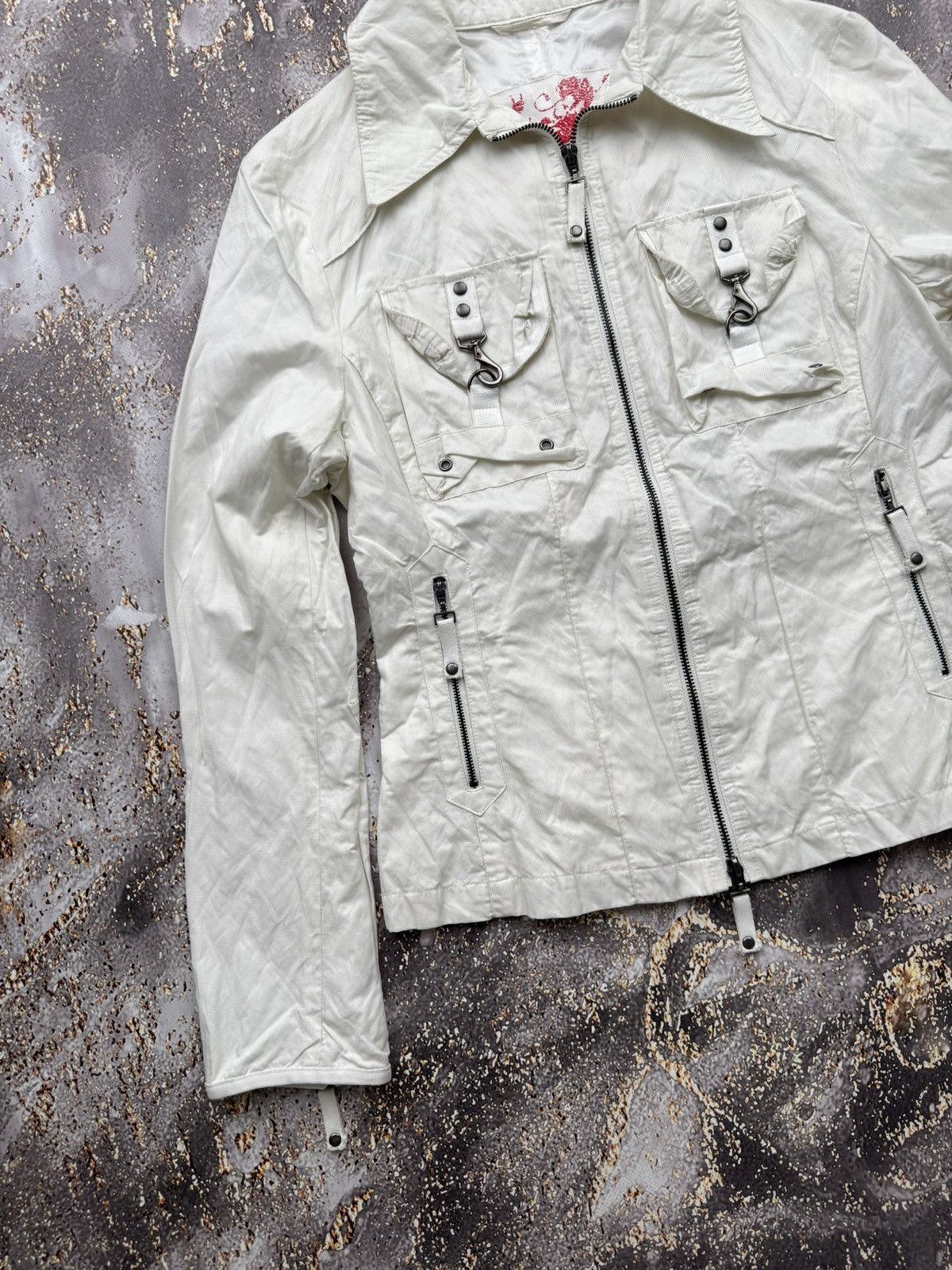 Japanese Brand × Other Vintage Bondage Zipped Jacket Size S / US 4 / IT 40 - 2 Thumbnail