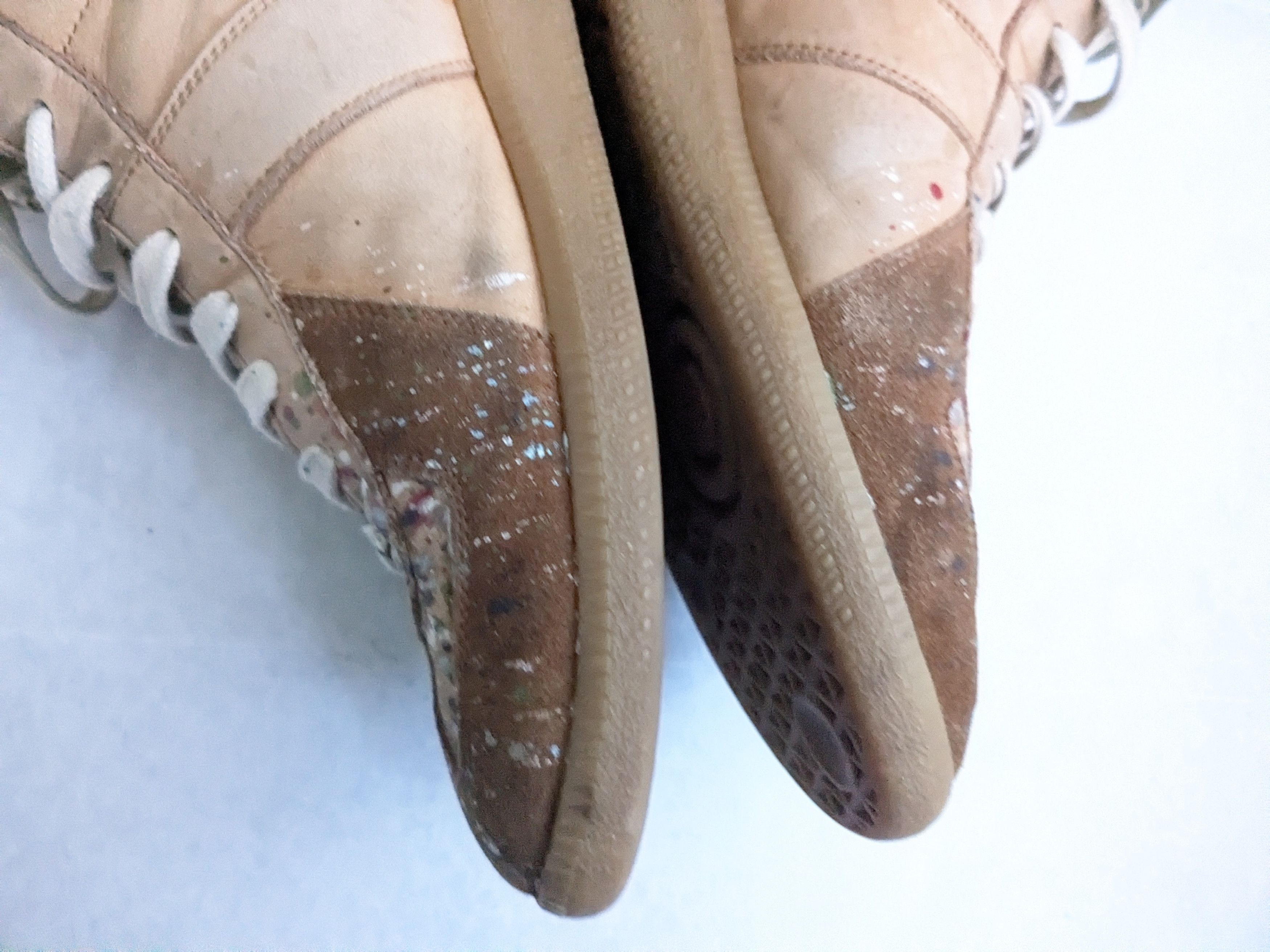 Maison Margiela Maison Margiela Replica GAT Paint Splatter 10 43 Brown Size US 10 / EU 43 - 14 Thumbnail