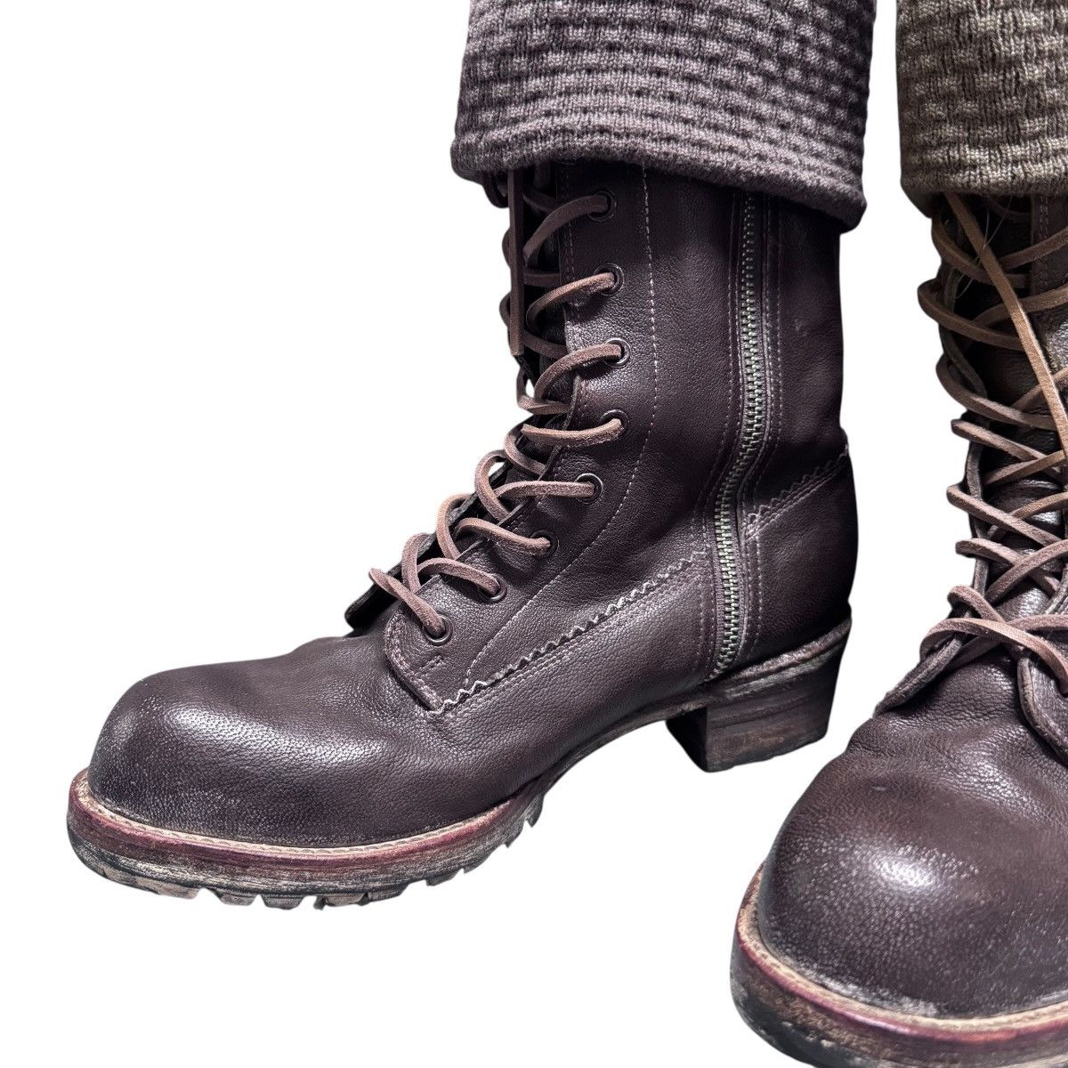 Maison MIHARA YASUHIRO Miharayasuhiro 3 Layer Combat Boots Size US 7.5 / IT 37.5 - 7 Thumbnail