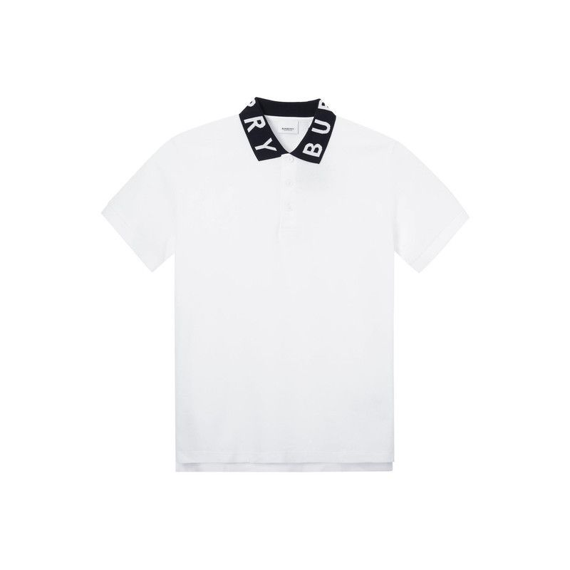 Burberry Burberry SS23 Logo Short Sleeve Polo Shirt 0079 Size US M / EU 48-50 / 2 - 1 Thumbnail