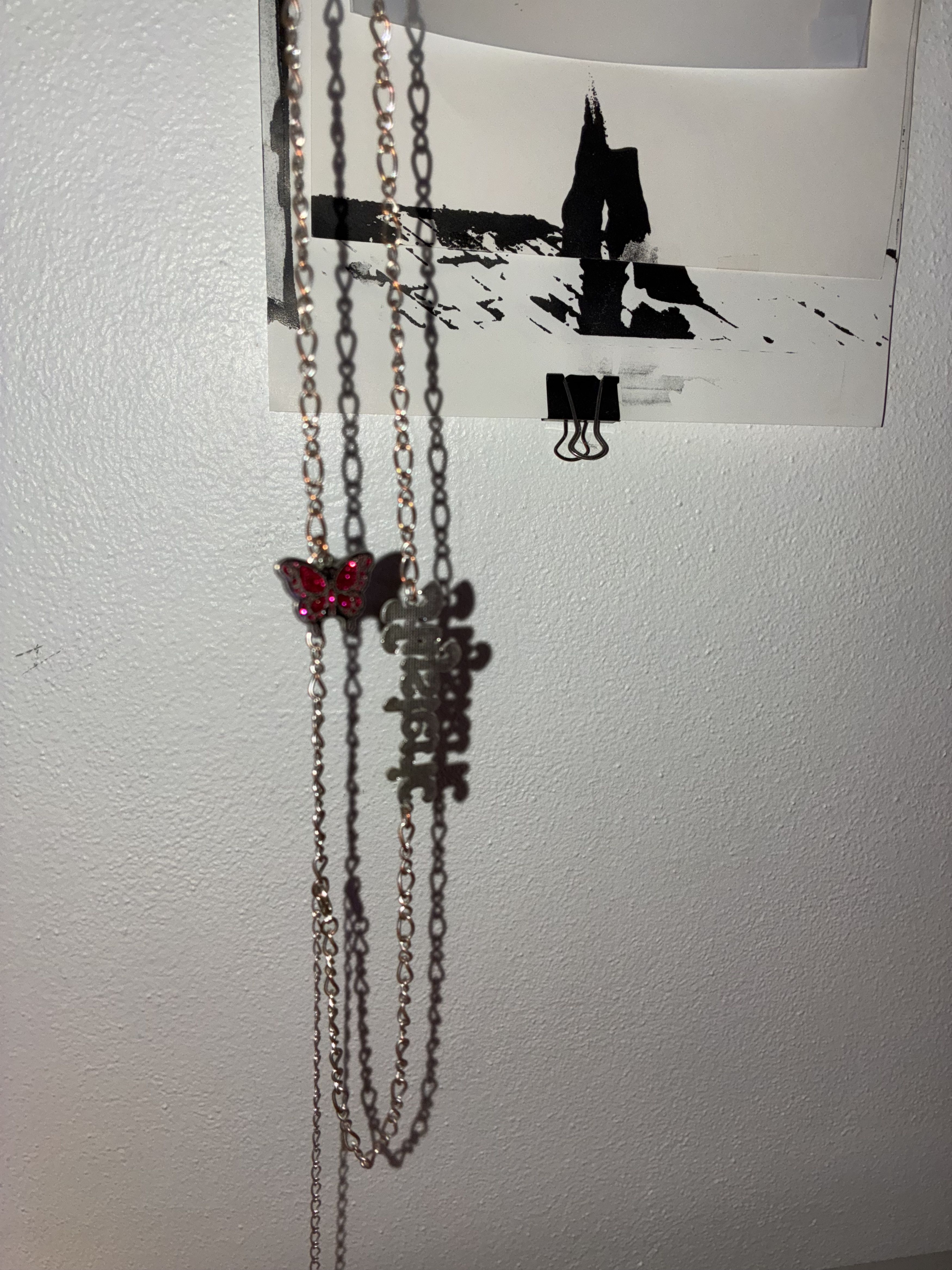 Hysteric Glamour Hysteric Butterfly Ball Charm Chain Necklace Size ONE SIZE - 2 Thumbnail