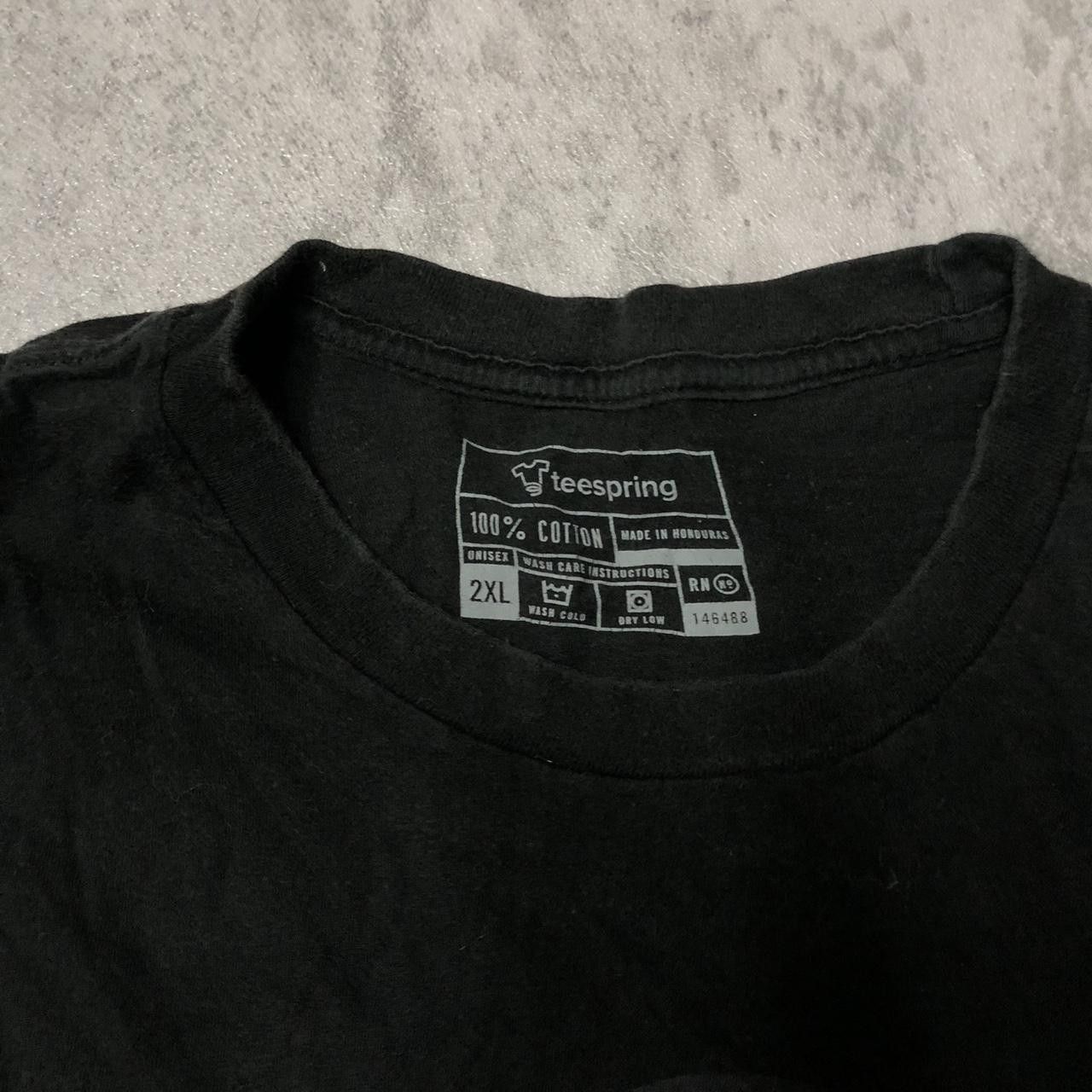 Other Black graphic tee with a bold cartoon design Size US XXL / EU 58 / 5 - 4 Thumbnail