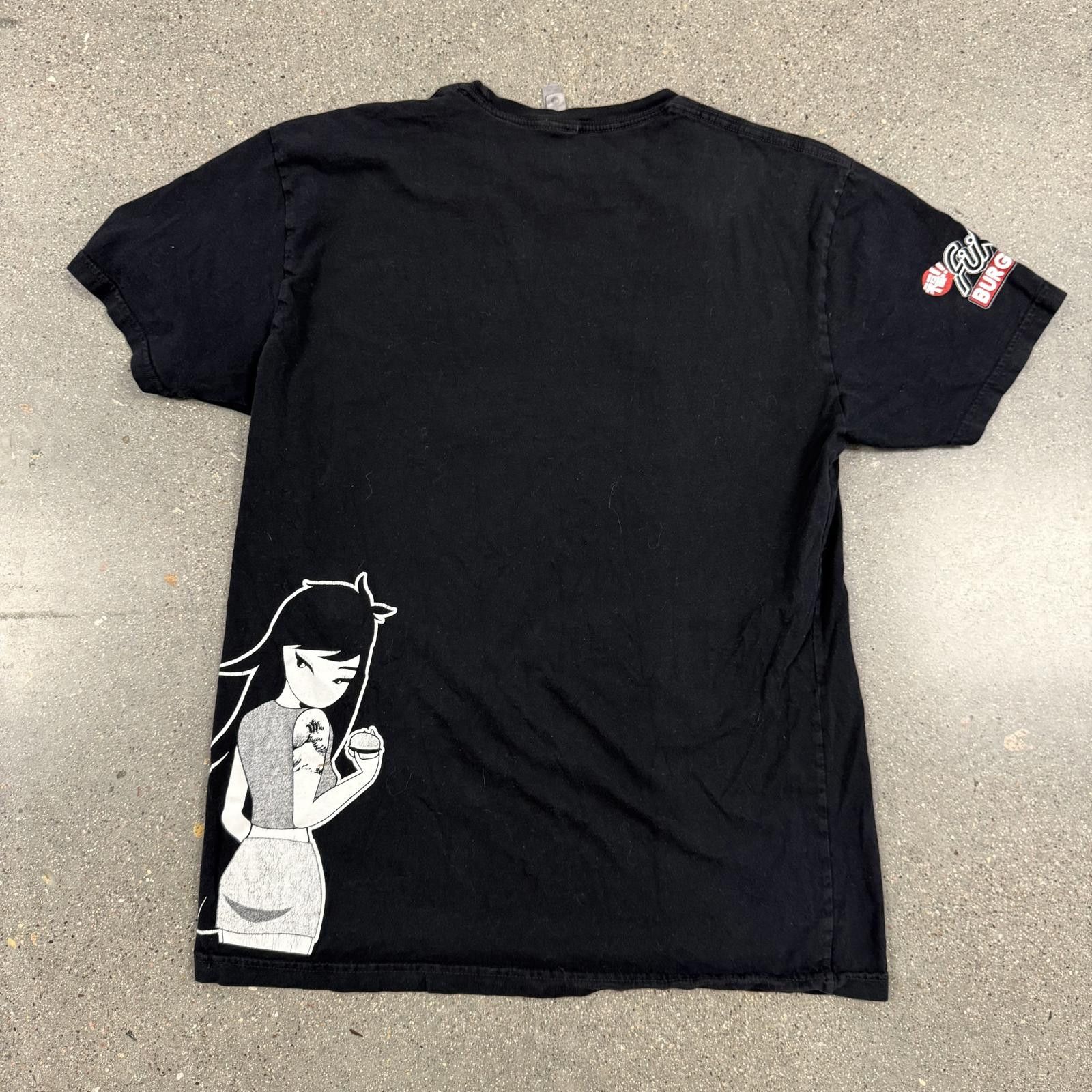 American Apparel Fuku Burger Las Vegas T-Shirt Lucky Black Tee Size L Size US L / EU 52-54 / 3 - 6 Thumbnail
