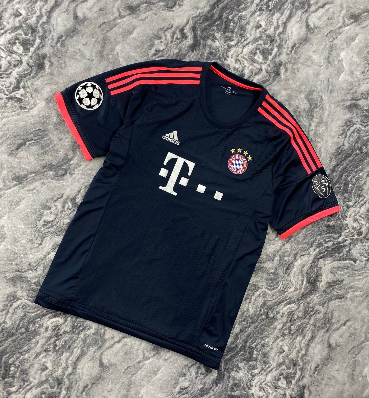 Adidas Adidas Bayern München 2015 2016 Lewandowski #9 Third Jersey Size US XXL / EU 58 / 5 - 2 Thumbnail