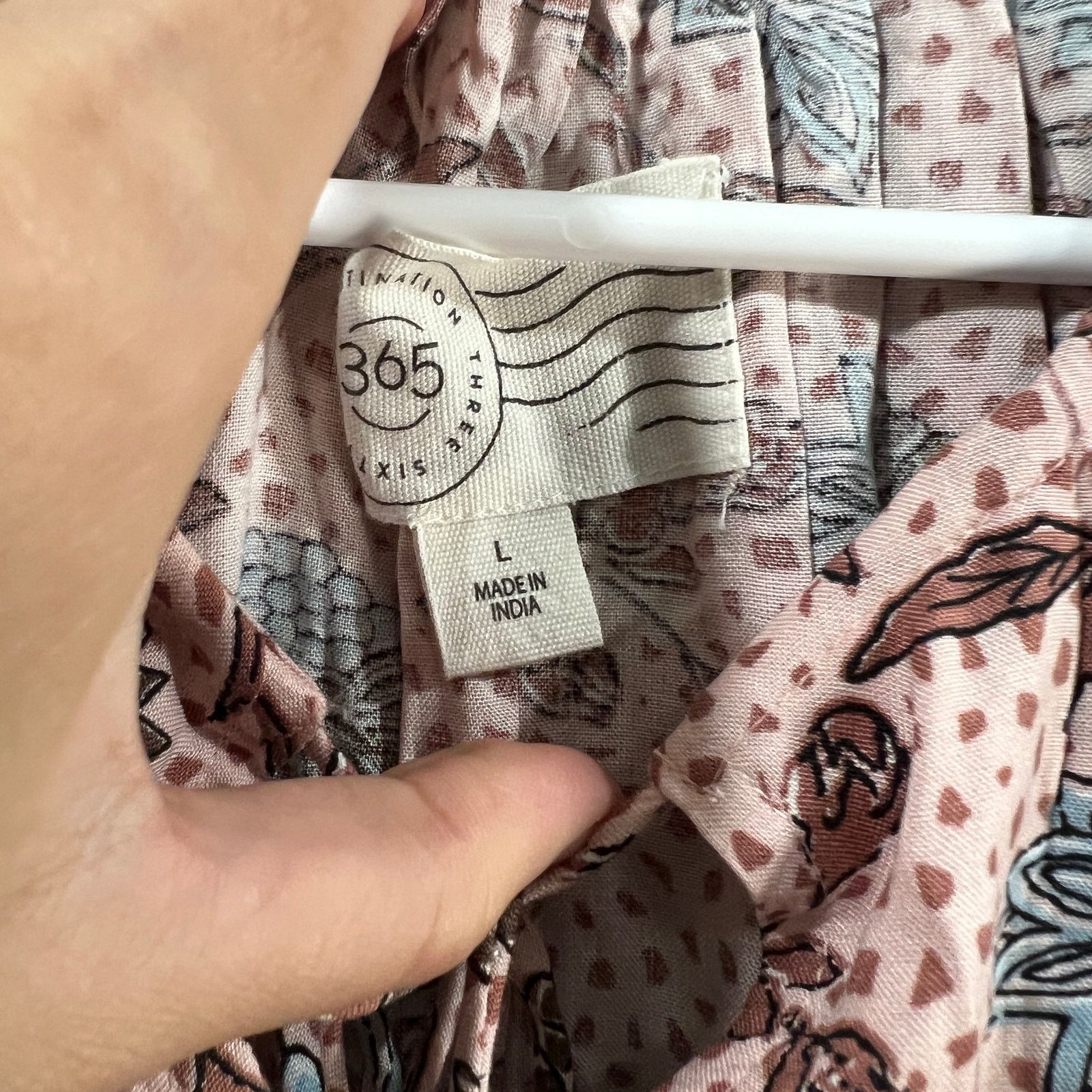 Other Destination 365 Regular Printed Short-Sleeve Midi Dress Size L / US 10 / IT 46 - 3 Thumbnail