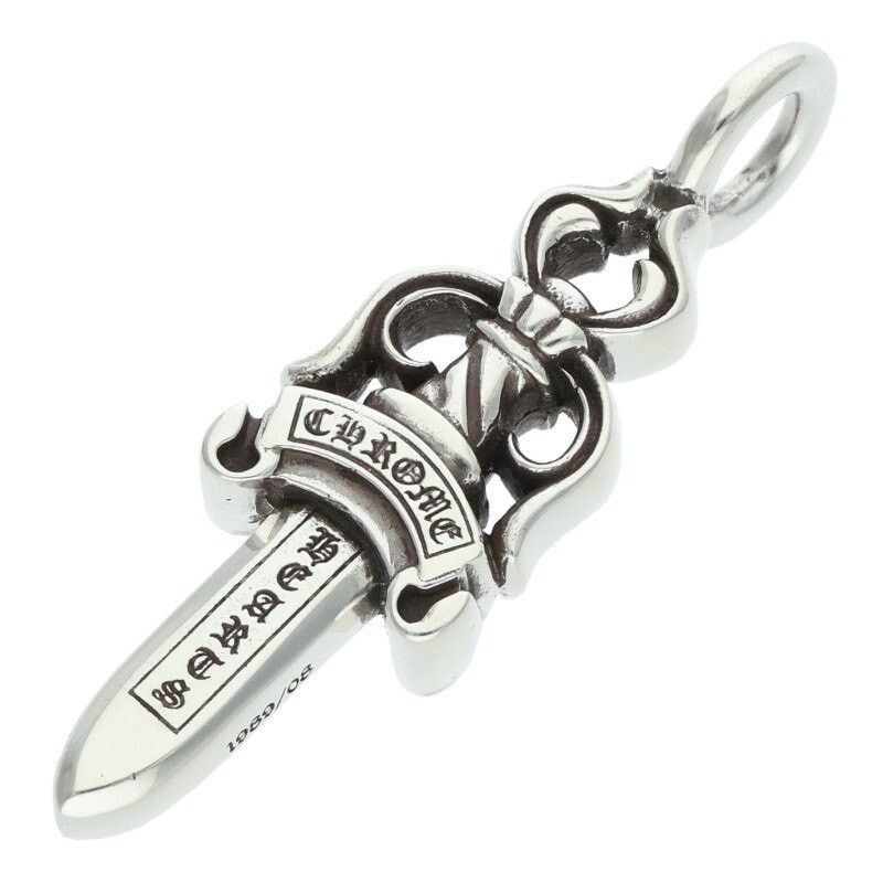 Chrome Hearts Chrome Hearts Double Dagger Pendant Necklace Size ONE SIZE - 2 Thumbnail
